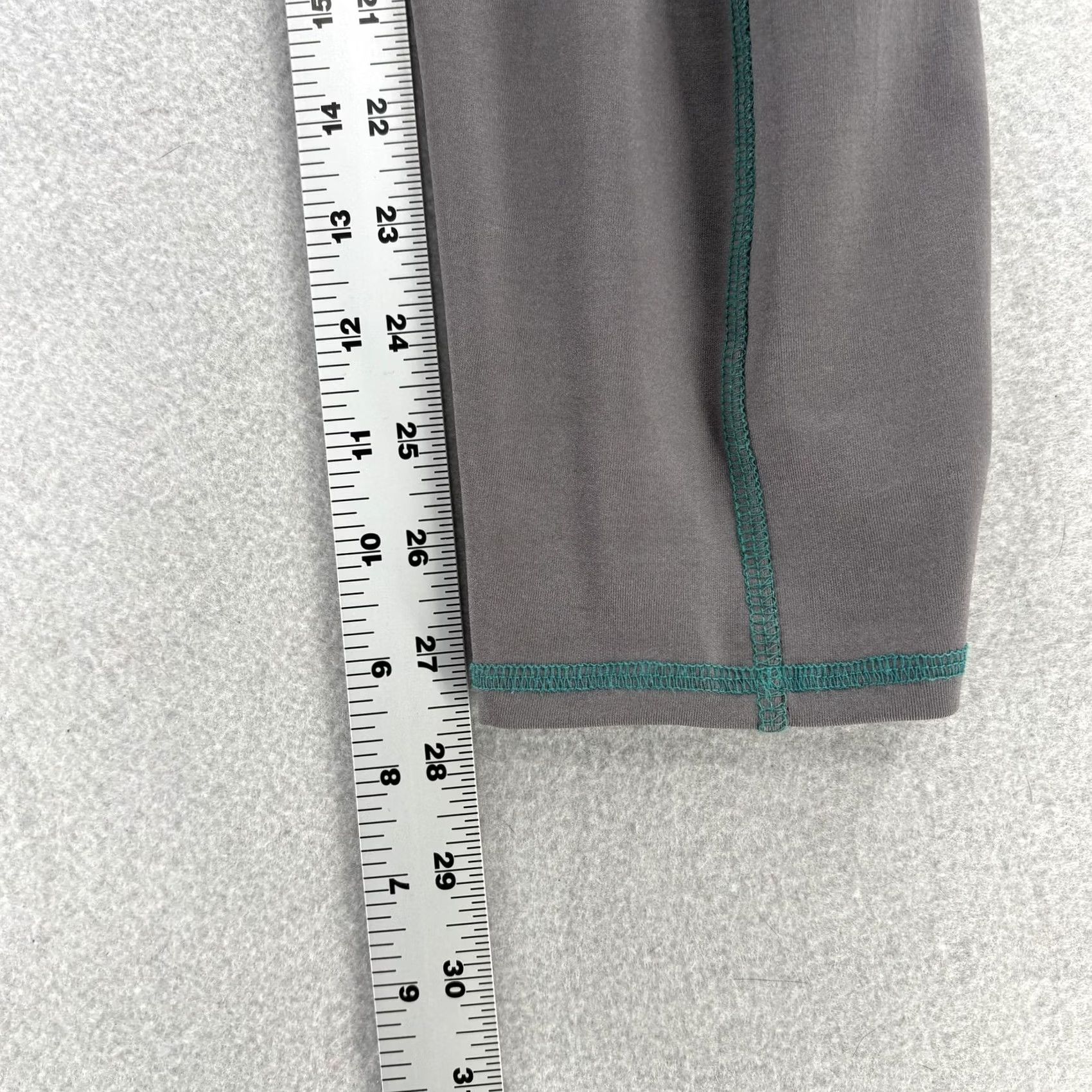 Vintage Riding Sport Leggings Womens L Gray Full Seat Riding Equestrian Pants Size 36" / US 14 / IT 50 - 6 Thumbnail