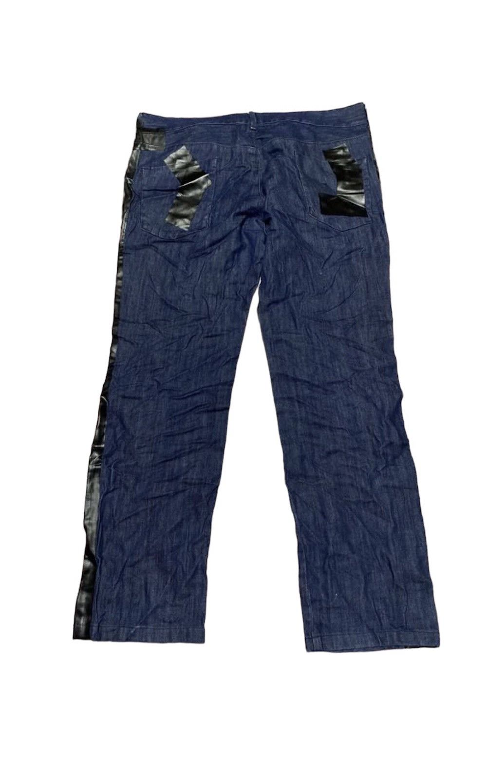 Dolce & Gabbana × Vintage 🔥🔥🔥VTG D&G DENIM MATERIAL SOFT BLACK LINE Size US 38 / EU 54 - 2 Thumbnail