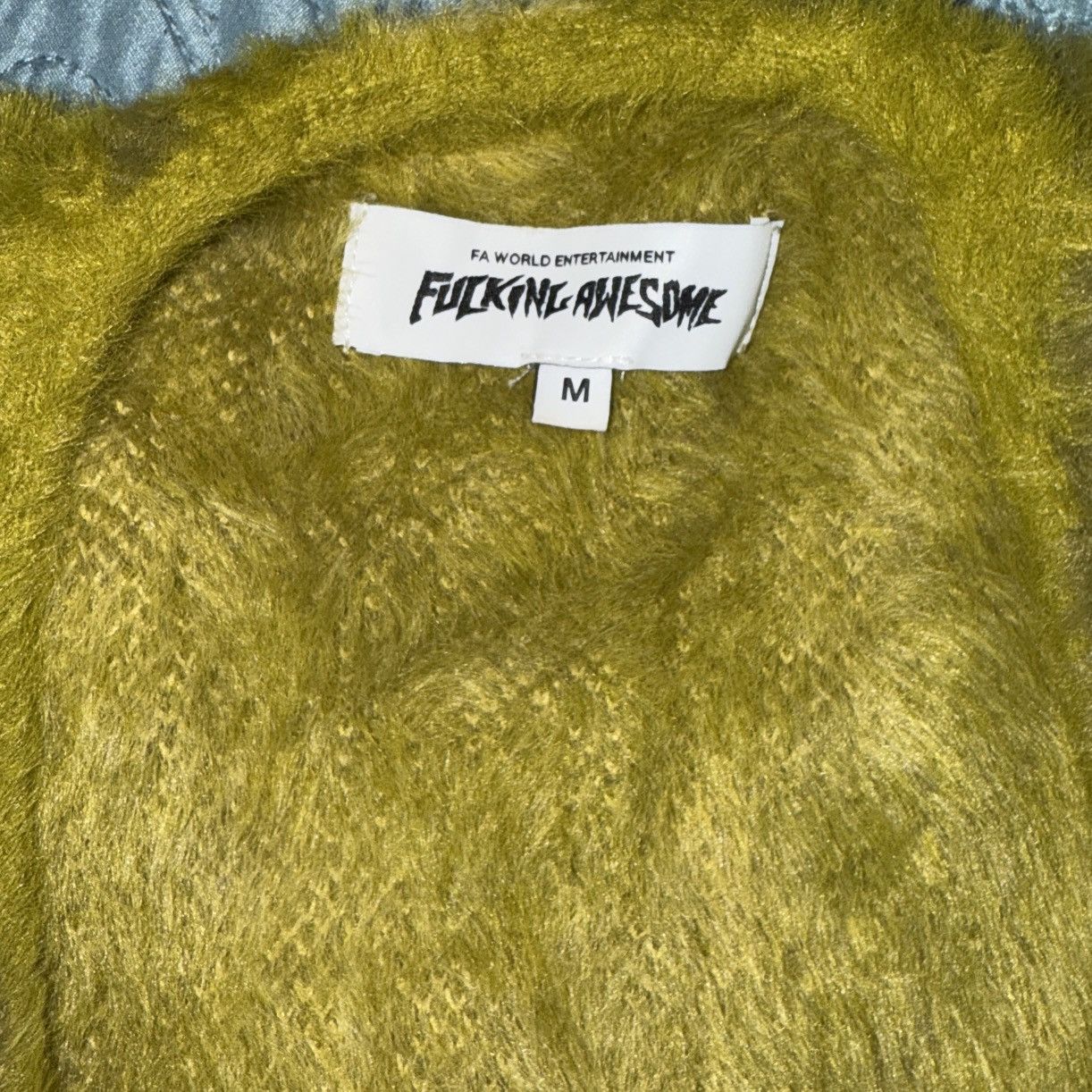 Fucking Awesome Fucking Awesome Acid Hair Cardigan Size US M / EU 48-50 / 2 - 2 Thumbnail