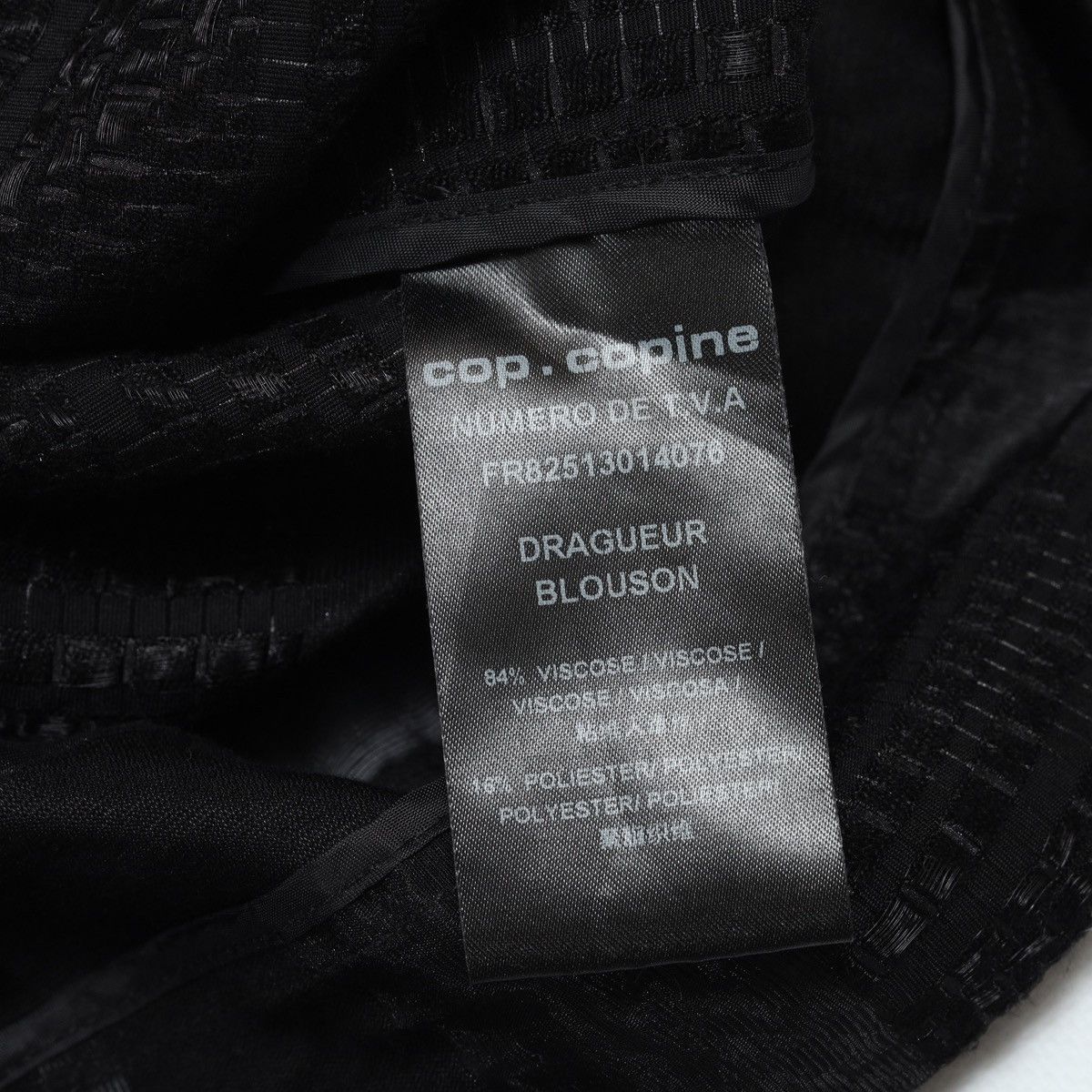 Cop Copine Cop Copine Dragueur Blouson Mesh Viscose Jacket Black Size S / US 4 / IT 40 - 12 Thumbnail