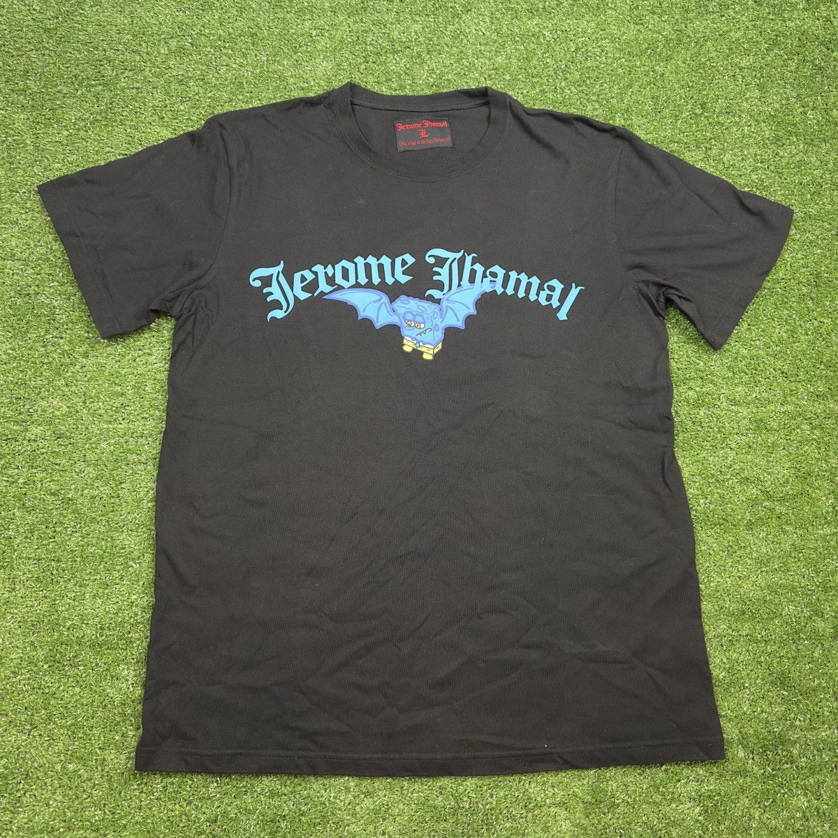 Jerome Jhamal Sponge Bob Bloody Osiris Dior Graphic T-shirt