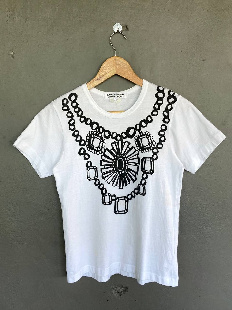 Comme des Garcons Jewel Necklace Tee Size US XS / EU 42 / 0 - 1 Thumbnail