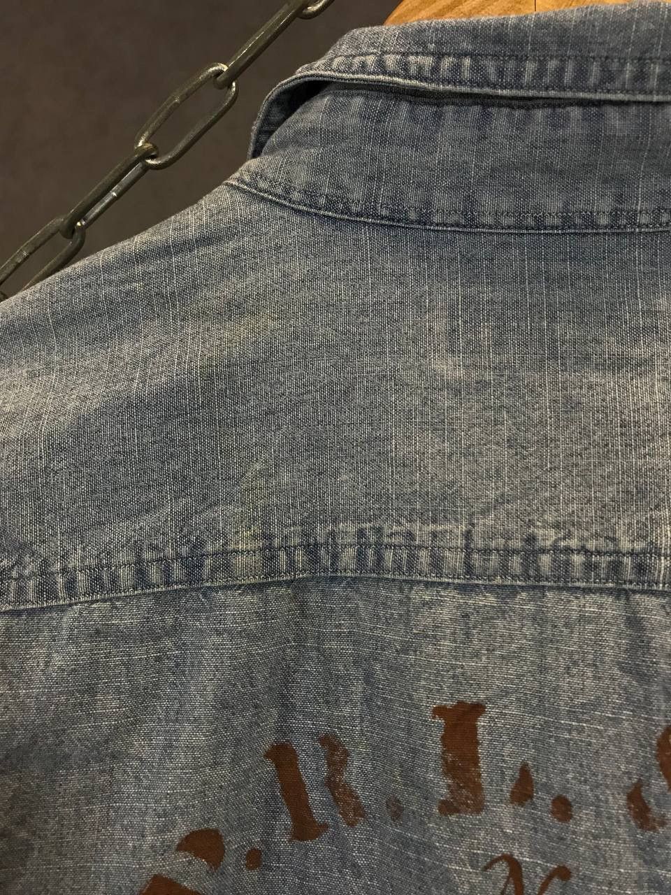 Polo Ralph Lauren Polo Ralph Lauren denim art shirt Size US S / EU 44-46 / 1 - 8 Thumbnail