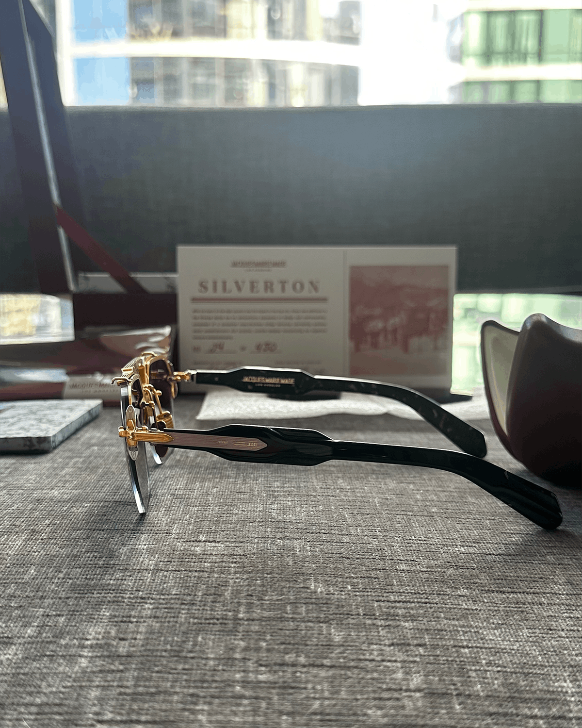 Jacques Marie Mage Jaques Marie Mage 4/450 Sunglasses Size ONE SIZE - 3 Thumbnail