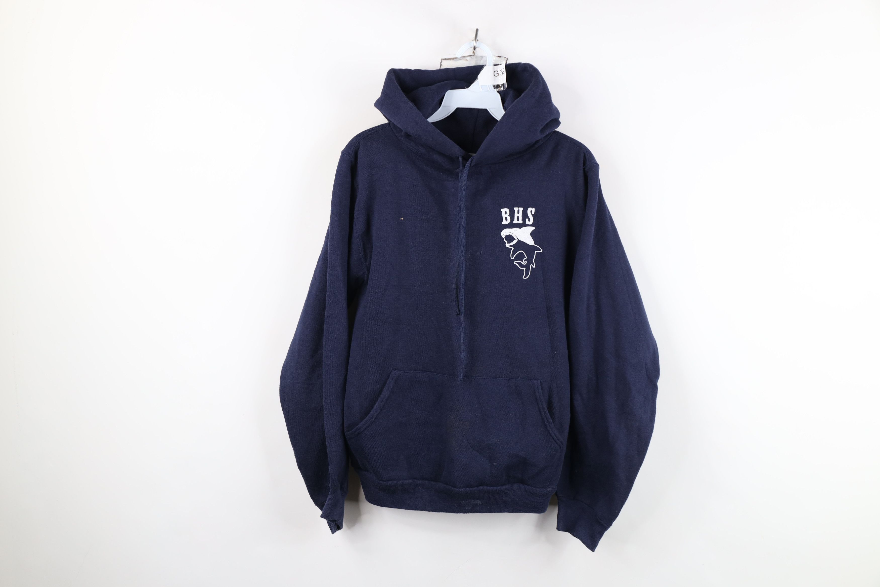 Russell Athletic Vintage 80s Russell Athletic Shark Swimming Hoodie USA Size US S / EU 44-46 / 1 - 1 Thumbnail