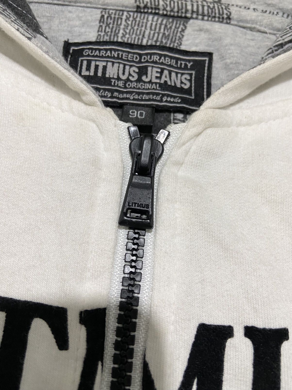 Japanese Brand LITMUS ARTISTME ZIP HOODIE Size US S / EU 44-46 / 1 - 11 Thumbnail