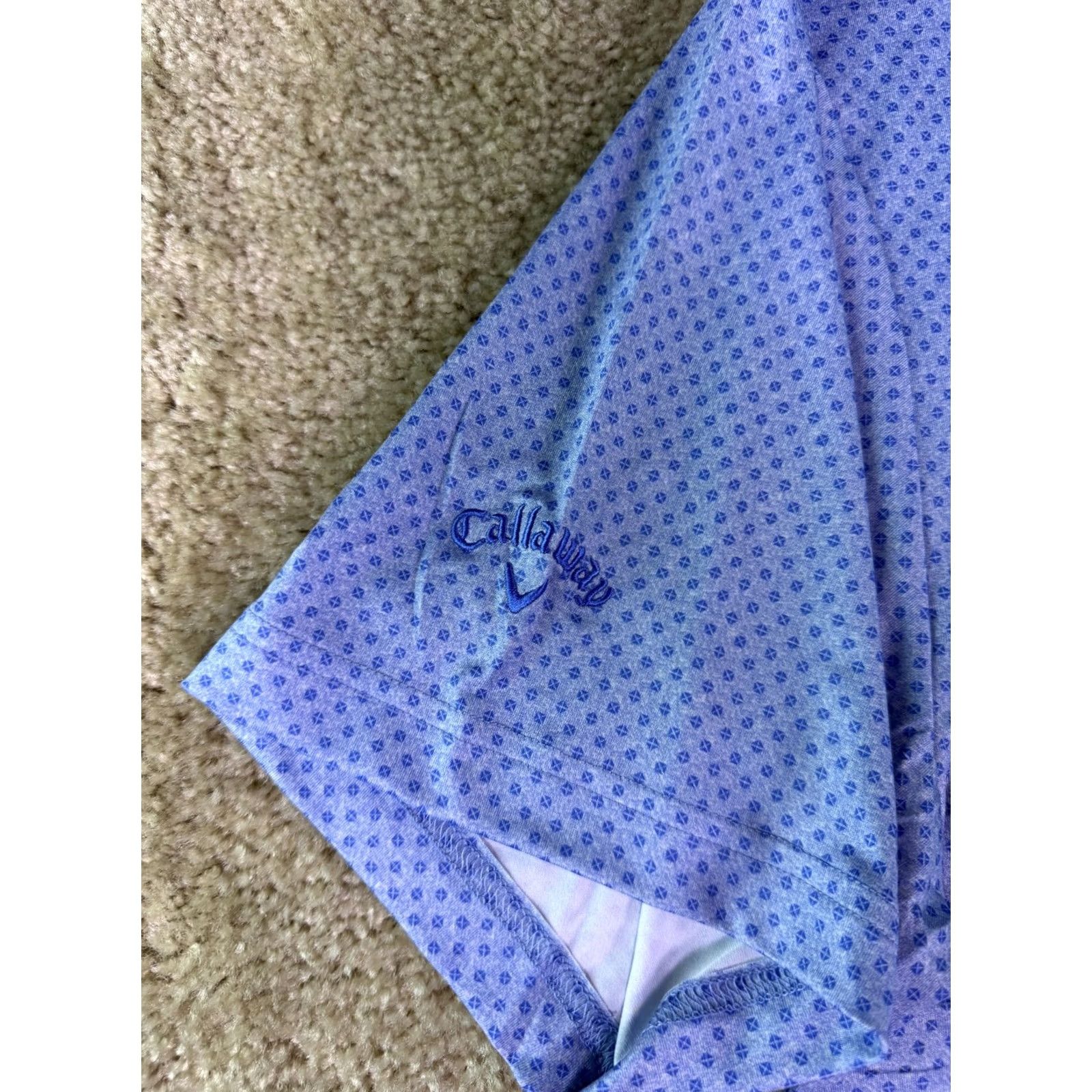 Callaway Callaway Polo Shirt Men Size XL Geometric Stretch Opti Dri Performance Casual Size US XL / EU 56 / 4 - 3 Thumbnail