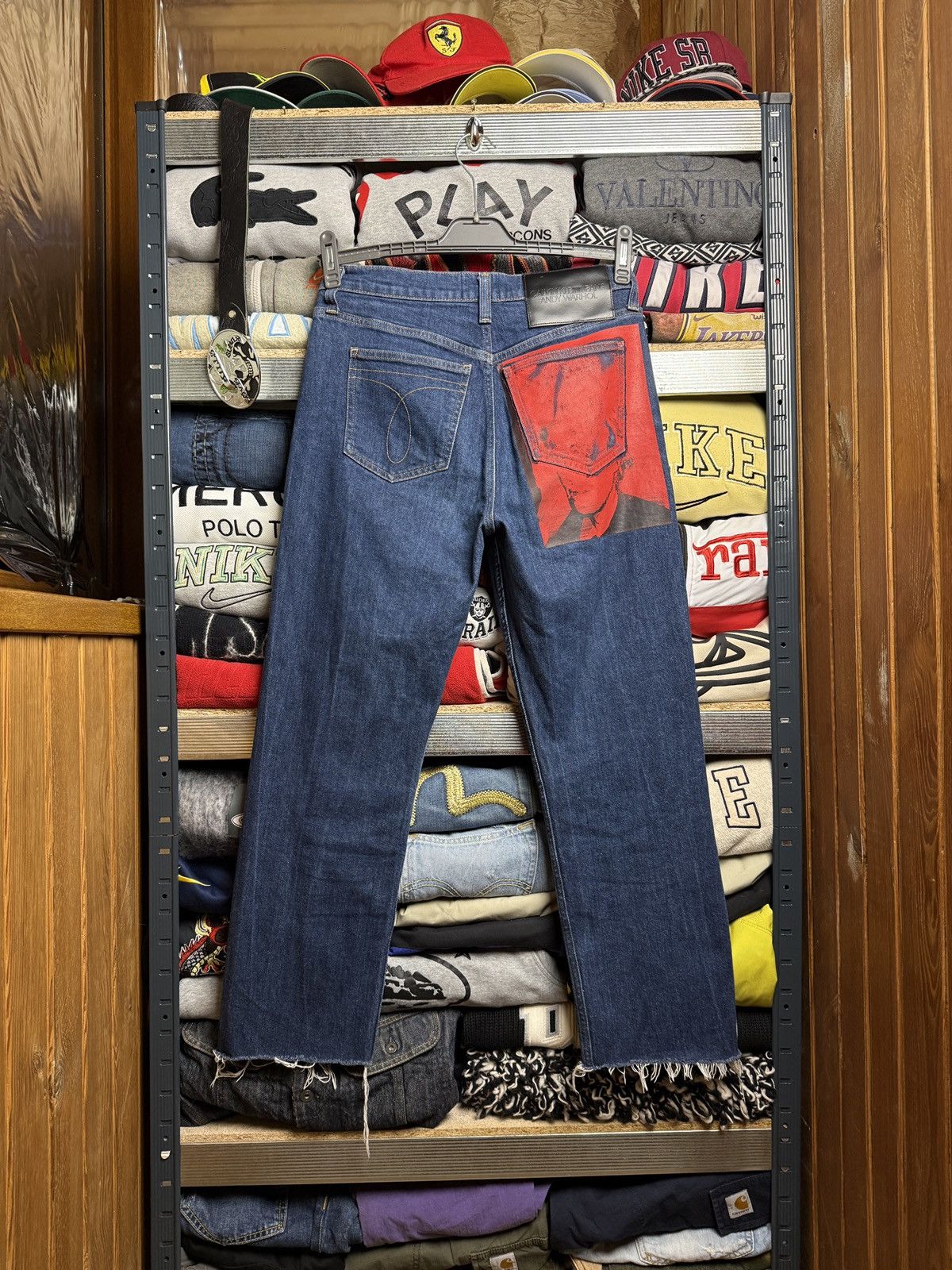 Andy Warhol Calvin klein Andy Warhol Jeans red picture Size US 29 - 1 Thumbnail