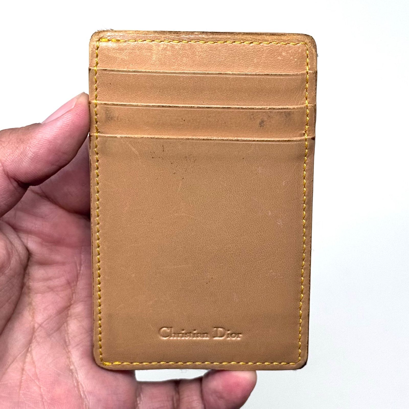 Dior Dior Denim Cardholder Wallet Size ONE SIZE - 3 Thumbnail
