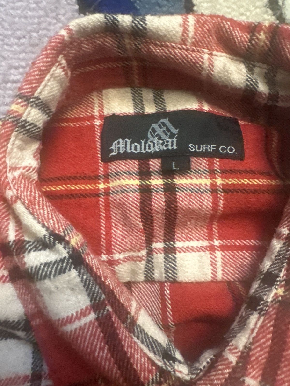 Molokai Surf Co. Molokai flannel red Size US L / EU 52-54 / 3 - 3 Thumbnail