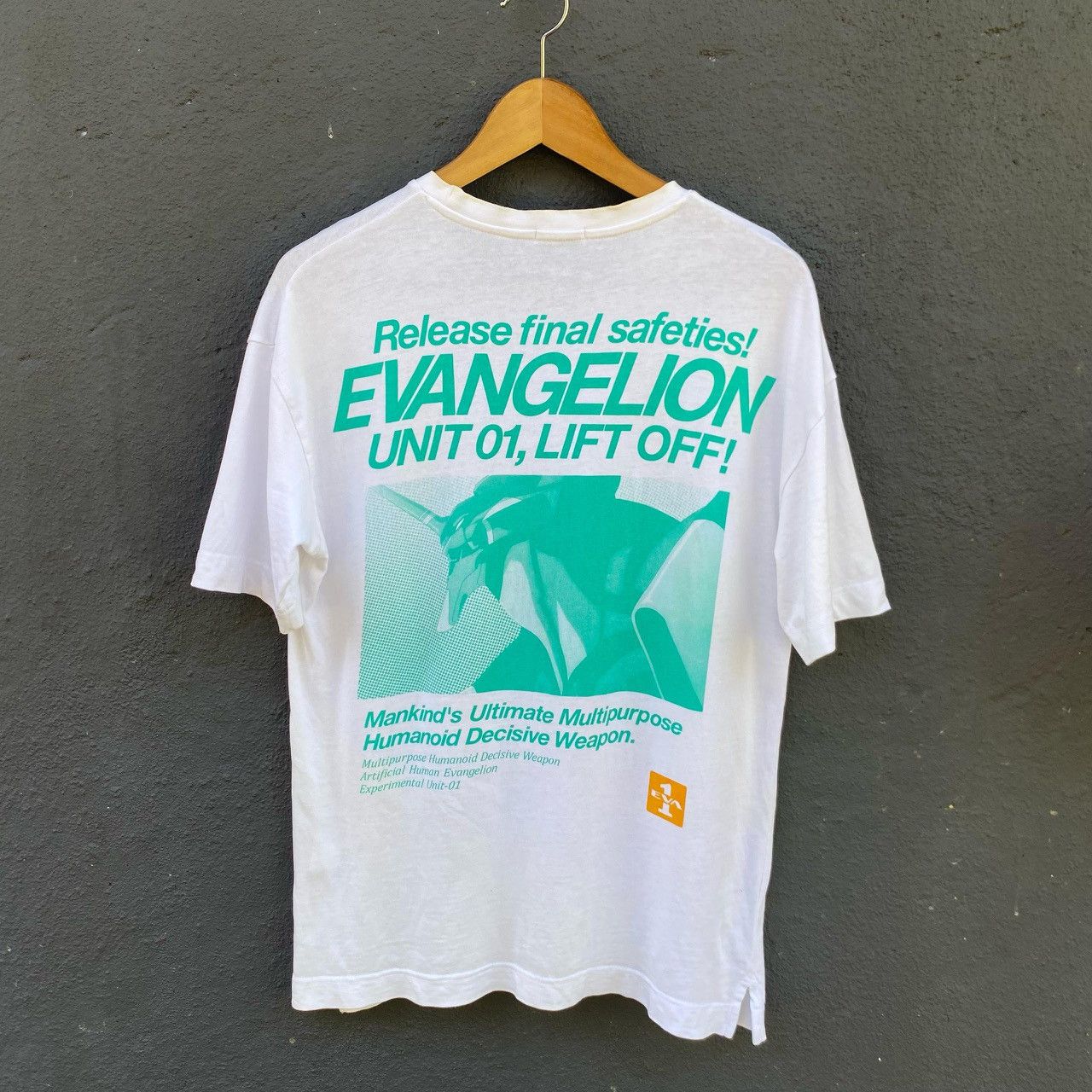 Anime Thrashed Evangelion X GU Anima Tee Size US S / EU 44-46 / 1 - 1 Thumbnail
