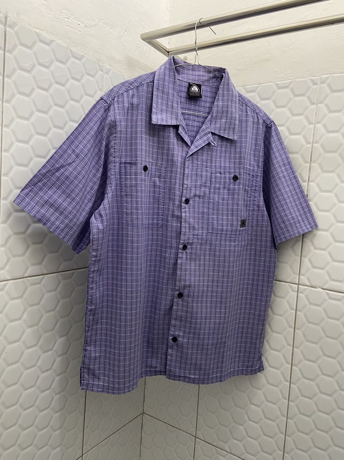 Nike ACG Nike ACG Plaid Open Collar Shirt Size US M / EU 48-50 / 2 - 2 Thumbnail