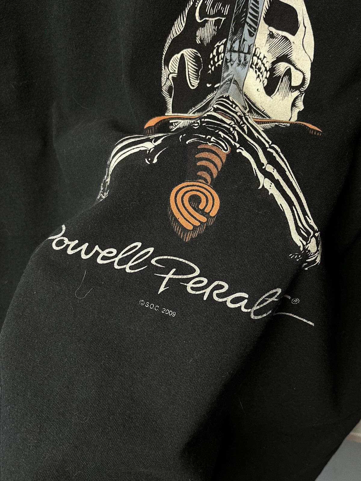 Powell Peralta 2005 Powell Peralta Skateboards T-Shirt Fading Distressed Size US XL / EU 56 / 4 - 6 Thumbnail