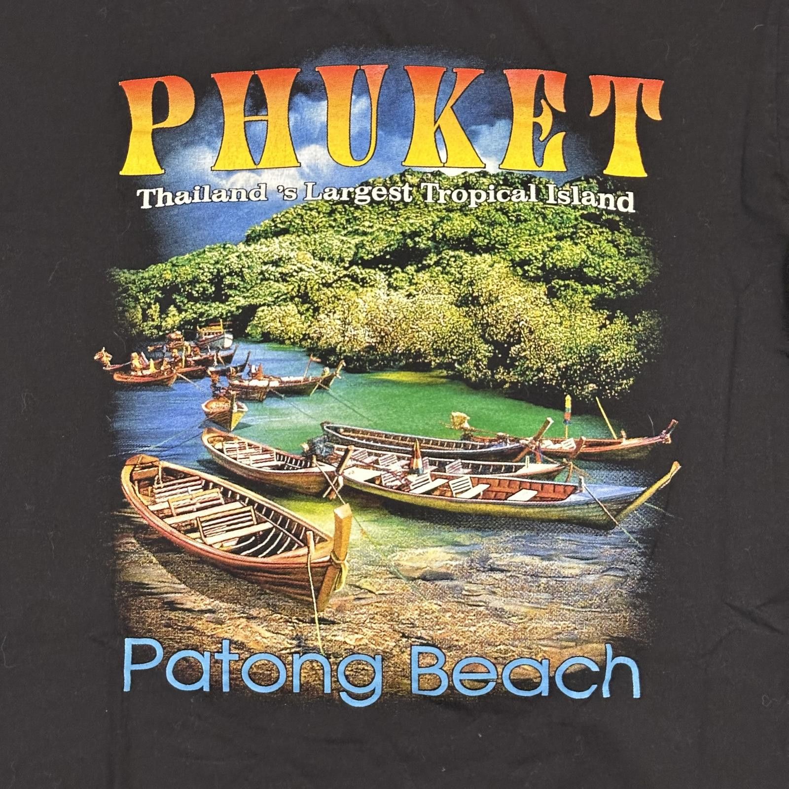 Other Vintage Phuket JoliGolf Men T-Shirt Large Black Patong Beach Size US L / EU 52-54 / 3 - 3 Thumbnail