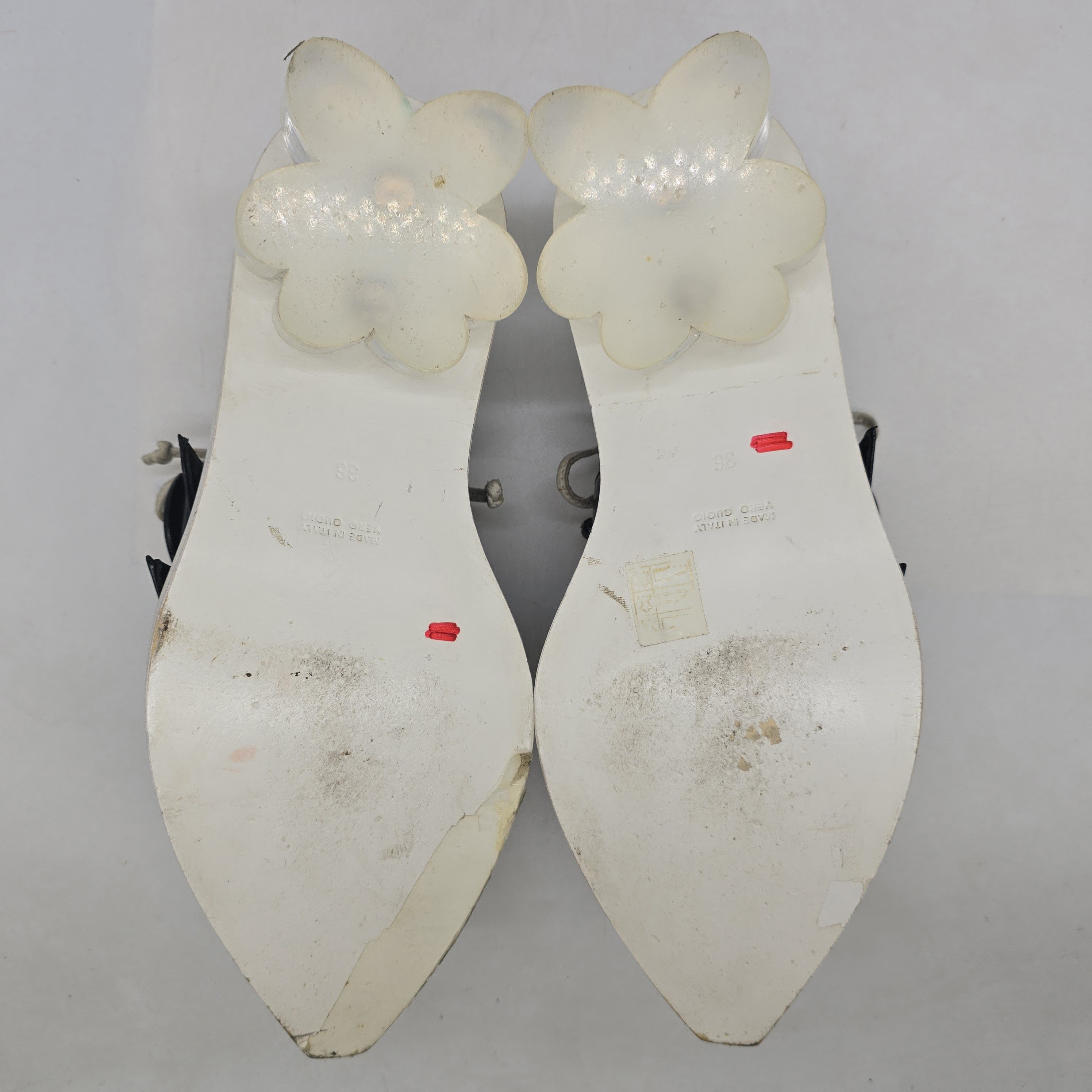Simone Rocha Simone Rocha - AW18 Perspex Heel Mary Janes Size US 6 / IT 36 - 8 Thumbnail