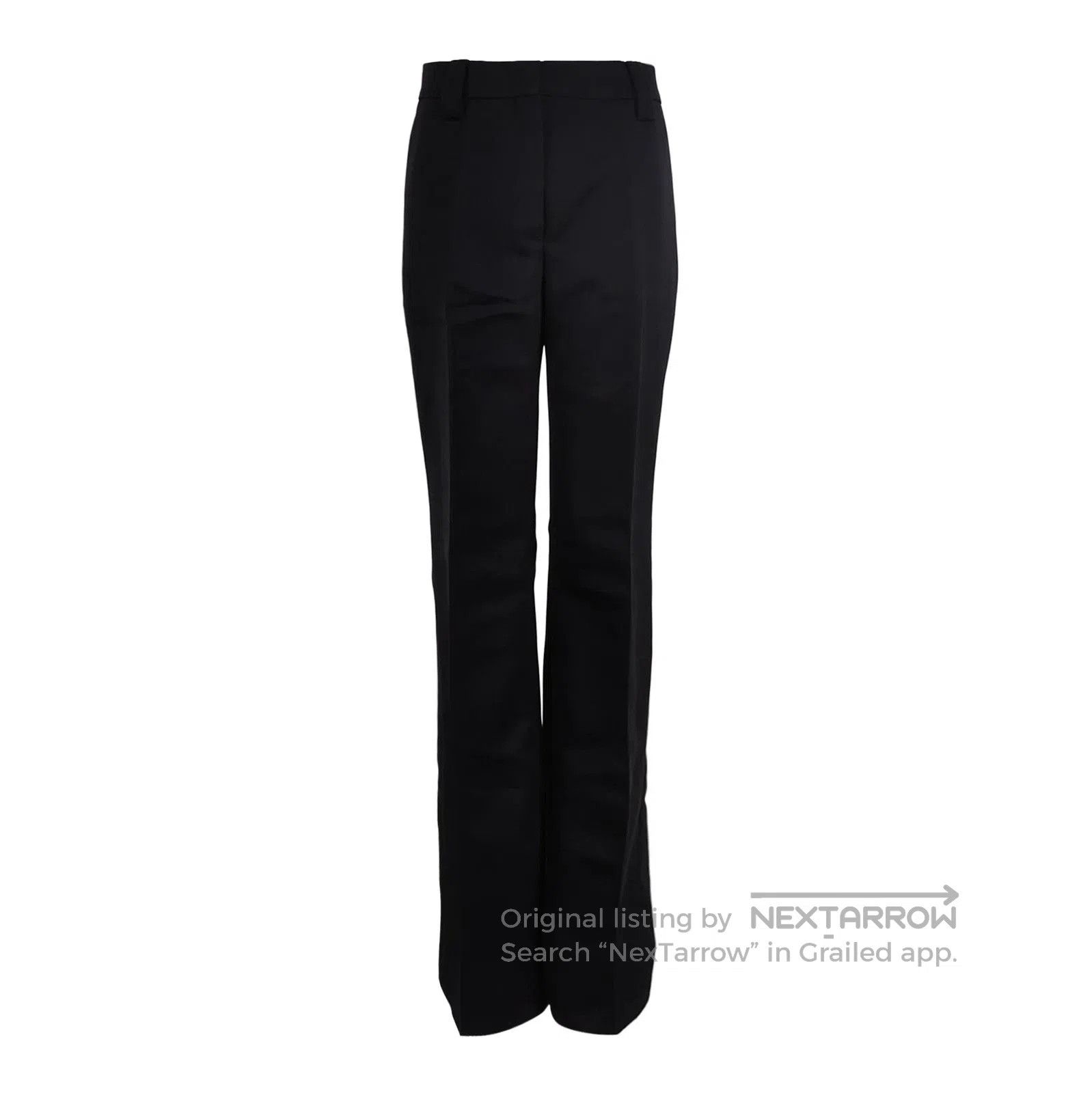 Prada Prada Black Wool Trousers Size 4. Size 39" - 1 Thumbnail