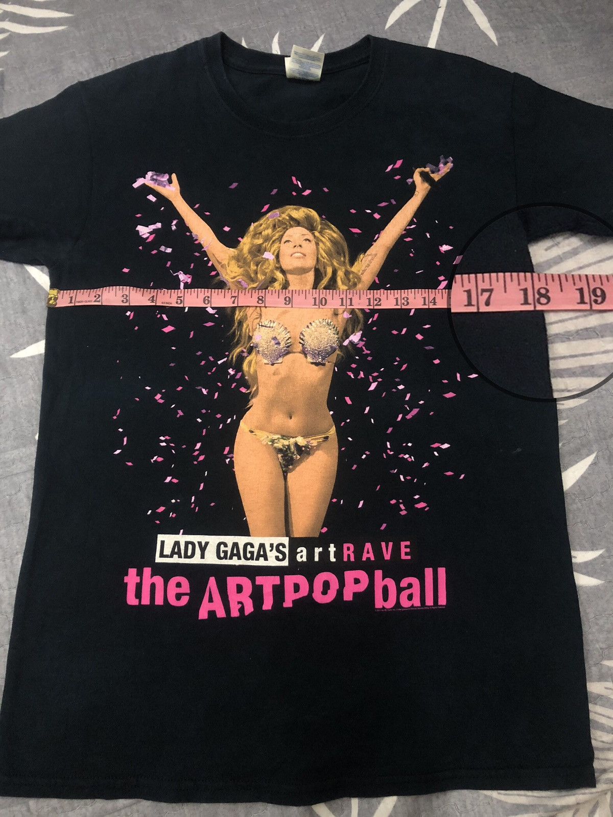 Band Tees Lady Gaga tour concert art rave the art pop ball ©️2014 Size US S / EU 44-46 / 1 - 3 Thumbnail