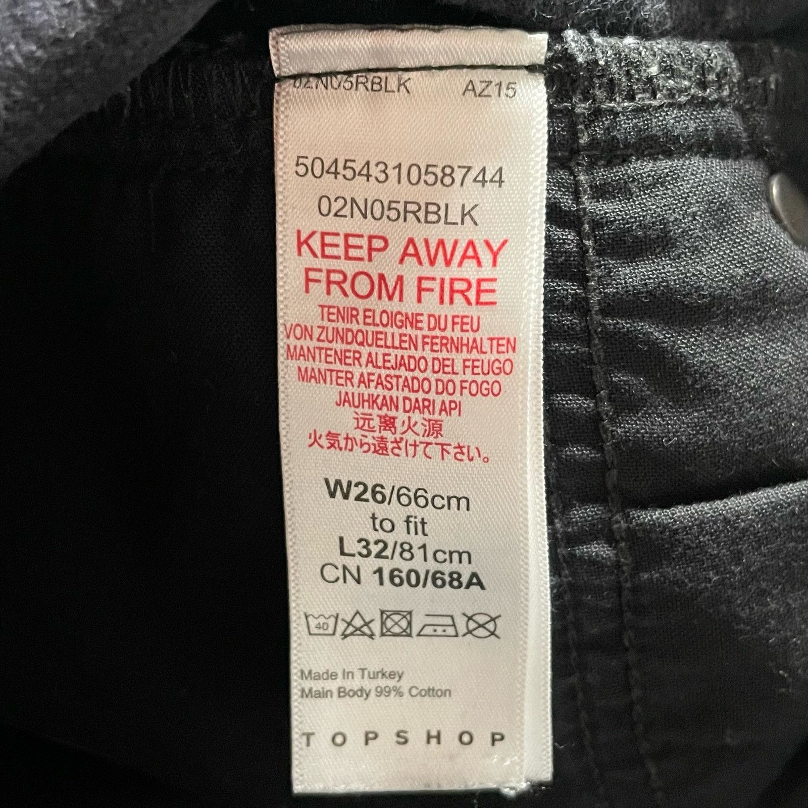 Topshop NWOT Topshop Straight Jeans Size 26" / US 2 / IT 38 - 12 Thumbnail