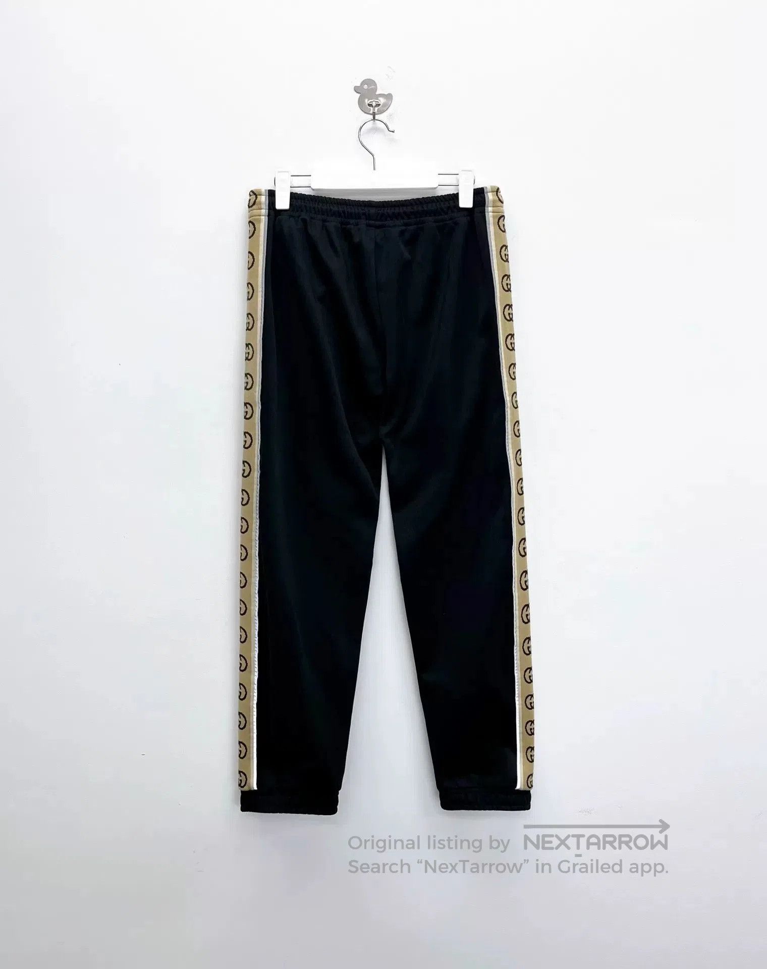 Gucci gucci black double g tech fabric pants. Size US 44 / EU 60 - 2 Thumbnail