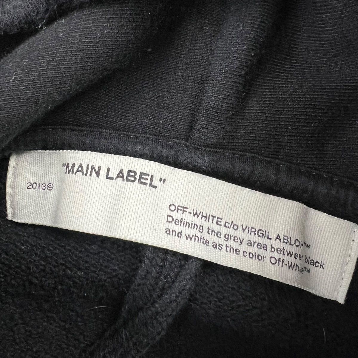 Off-White Off-White Backbone Arrows Black Hoodie Size US M / EU 48-50 / 2 - 4 Thumbnail