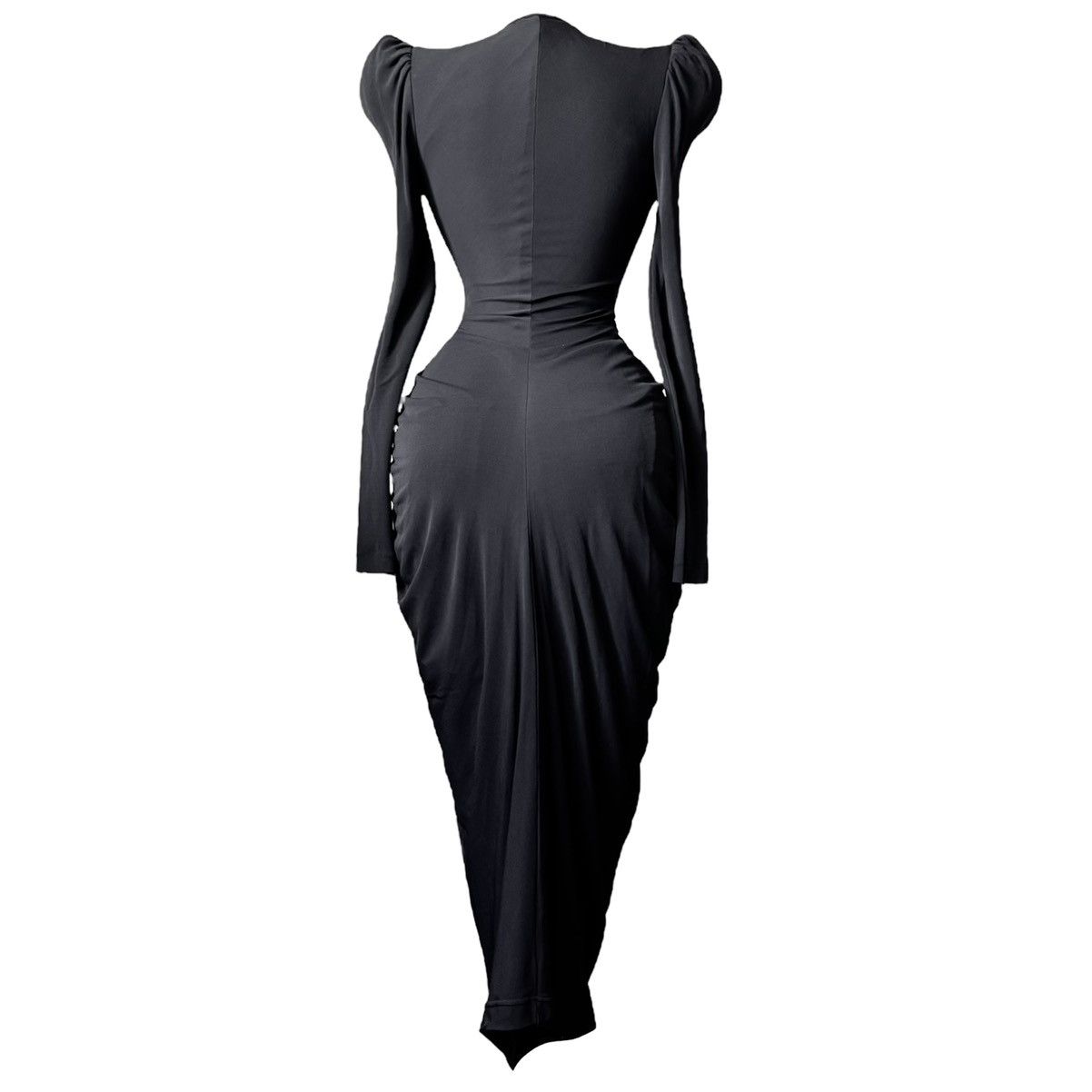 Alexander McQueen Alexander McQueen Draped dress by Alexander McQueen Size S / US 4 / IT 40 - 3 Thumbnail