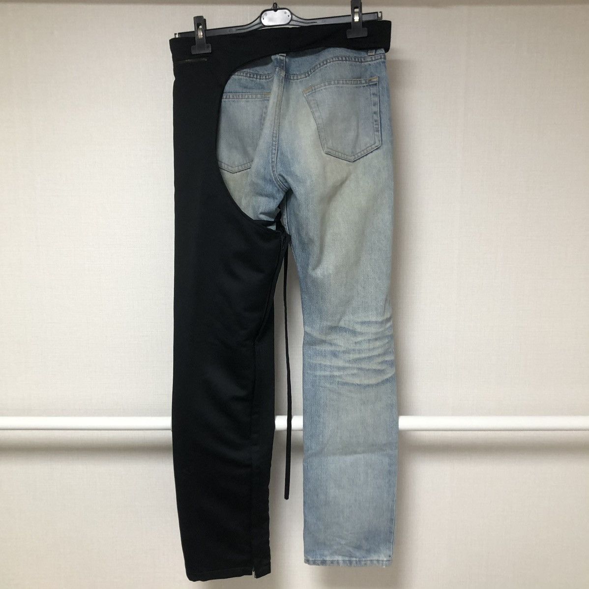 Helmut Lang 99AW SIGNLE HOLSTER CHAPS Size US 30 / EU 46 - 10 Thumbnail