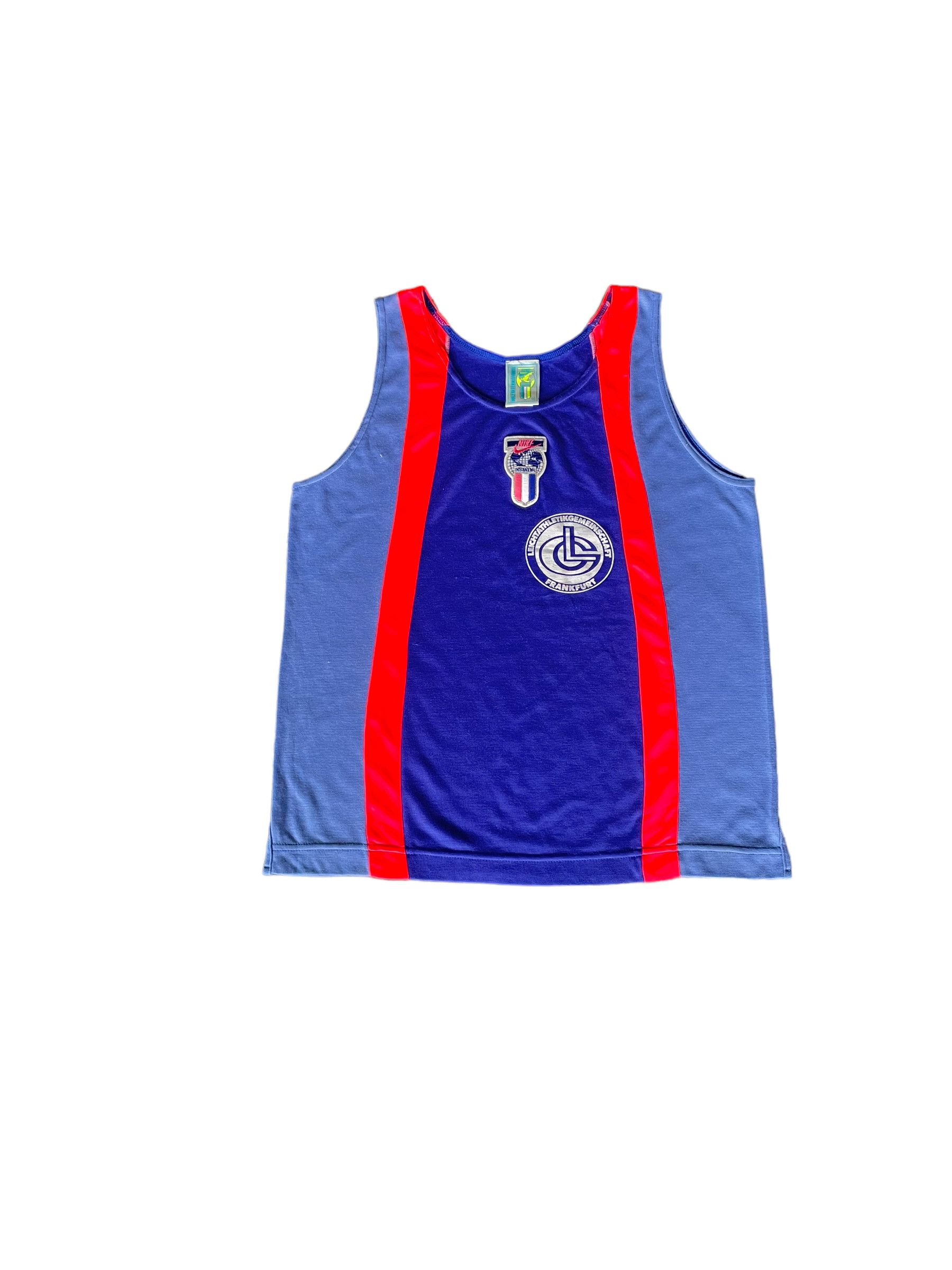 Nike × Vintage Vintage Nike International Run LG Frankfurt Jersey Size US M / EU 48-50 / 2 - 1 Thumbnail