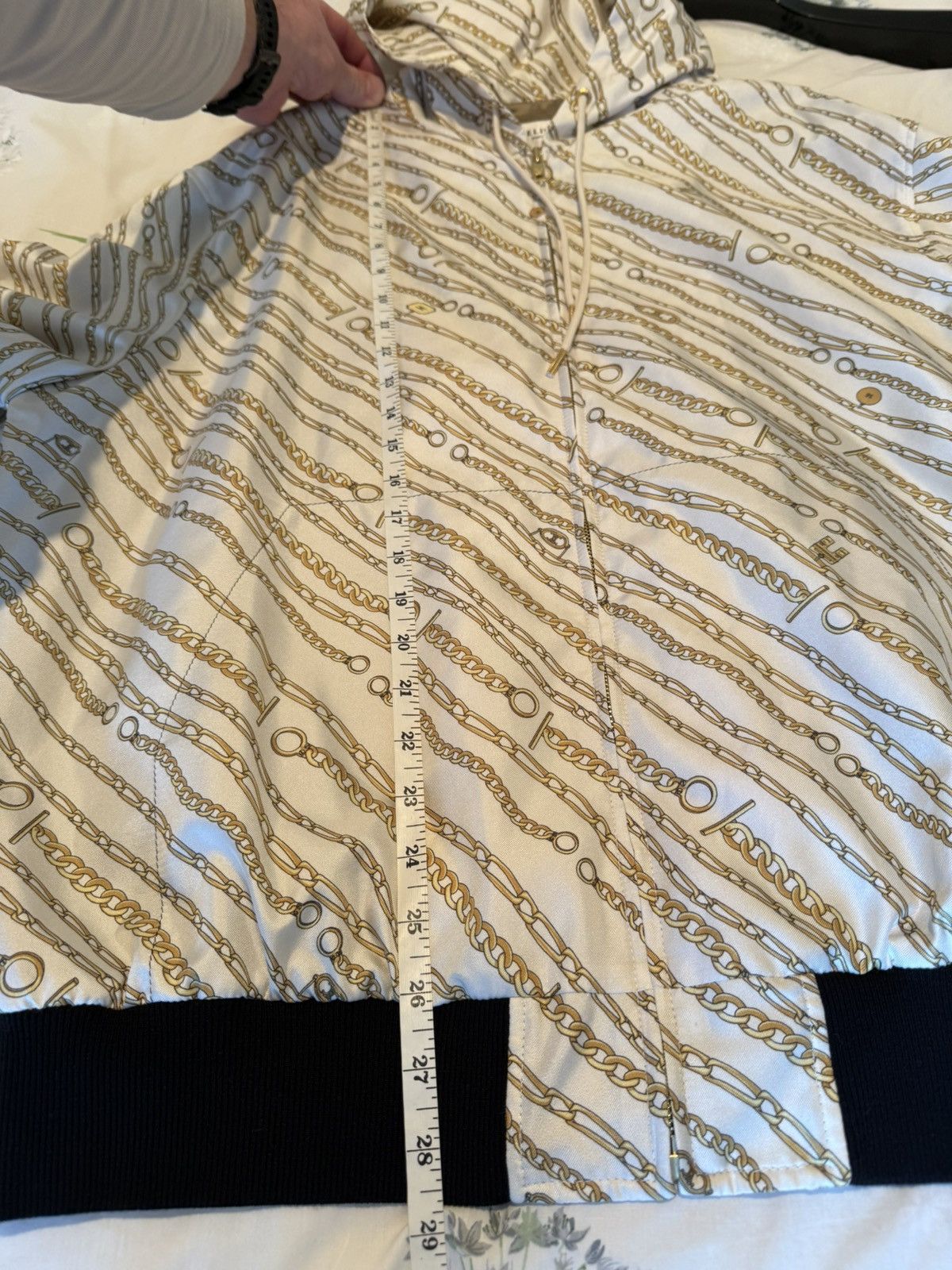 Celine SS21 Celine sample Chain light silk viscose hoodie jacket Size US M / EU 48-50 / 2 - 7 Thumbnail