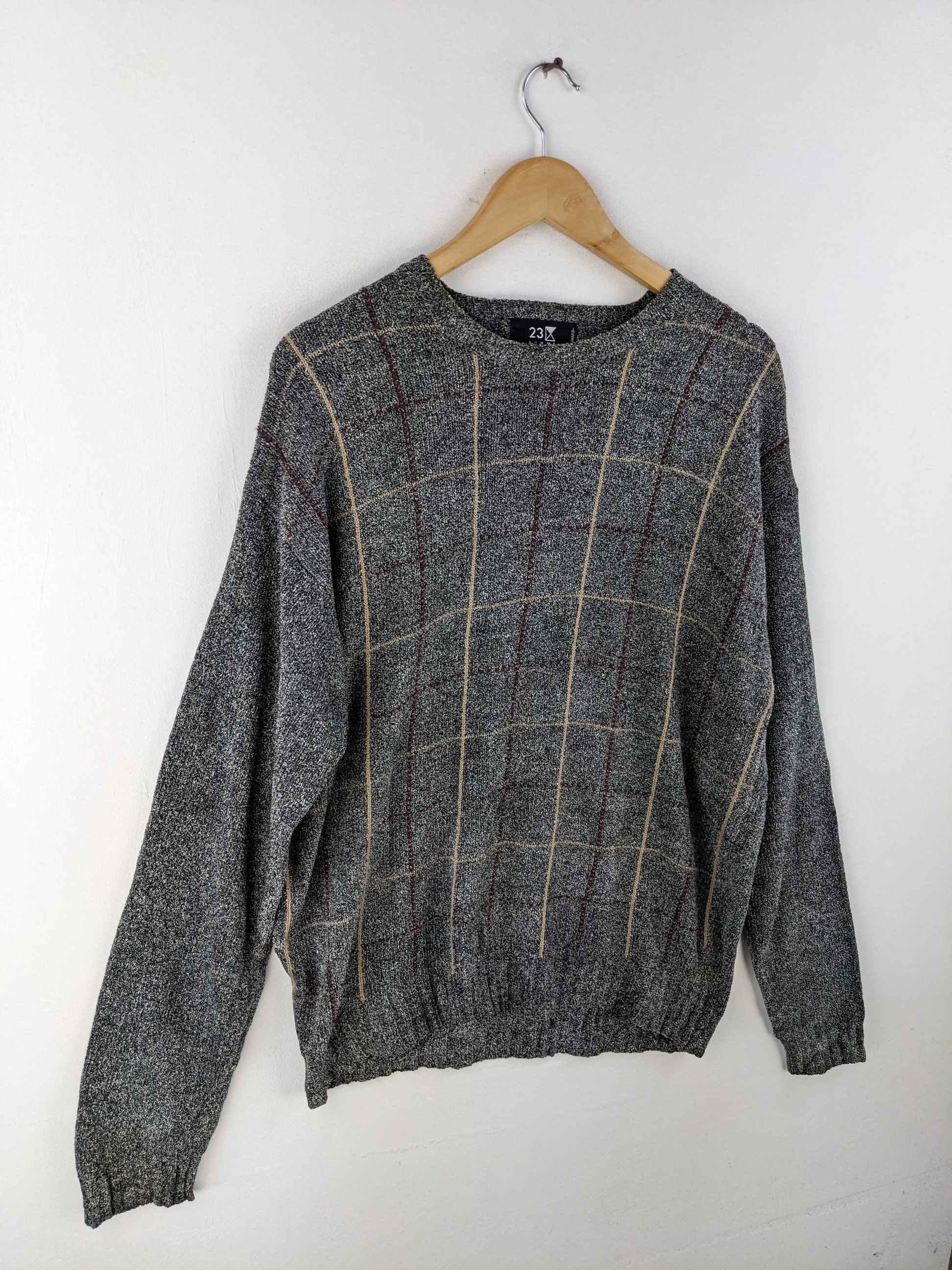 Aran Isles Knitwear × Japanese Brand × Vintage Vintage 23 Homme Sweater Size US M / EU 48-50 / 2 - 3 Thumbnail