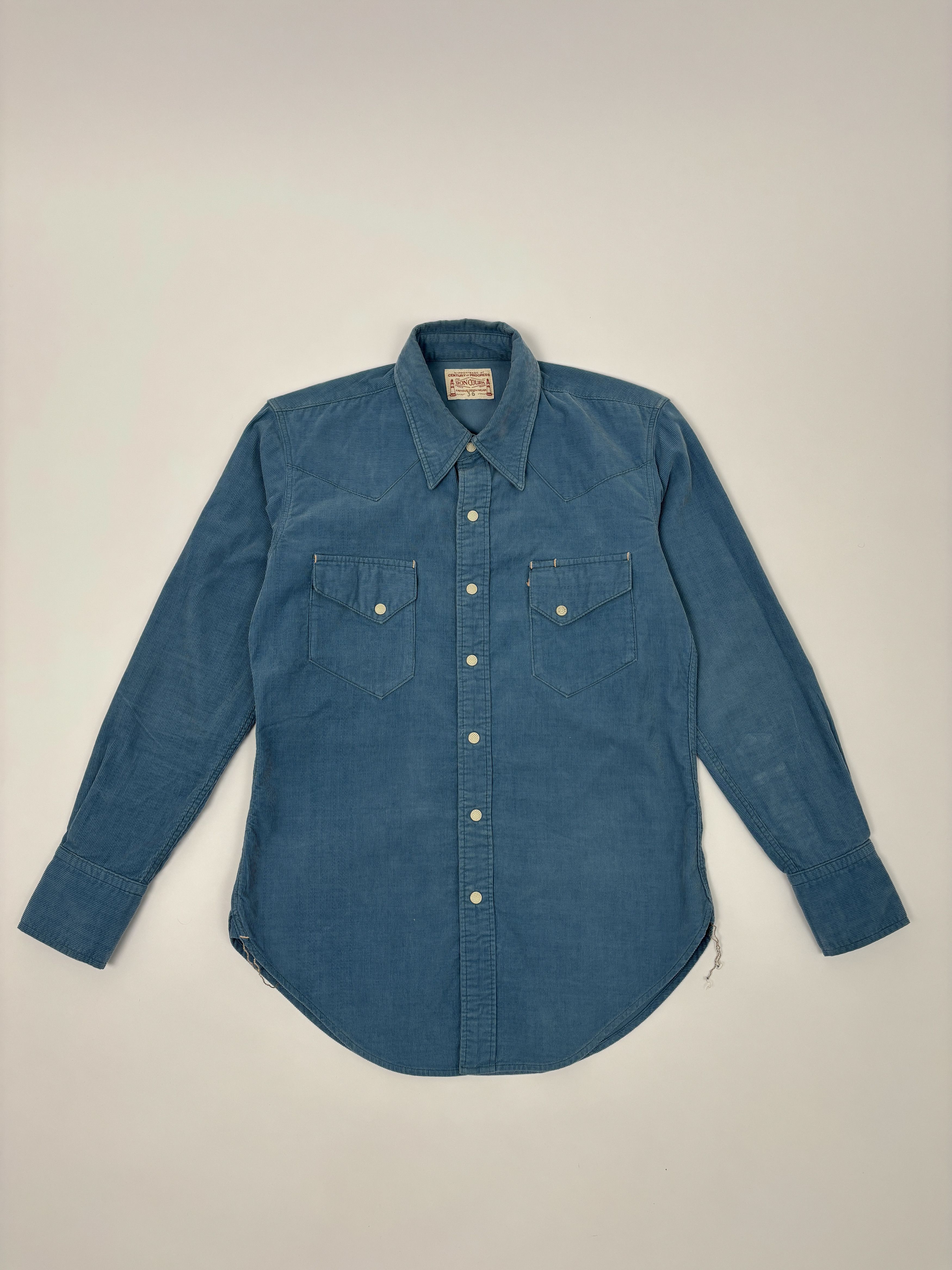 BONCOURA Boncoura Corduroy Western Shirt Size US S / EU 44-46 / 1 - 2 Thumbnail