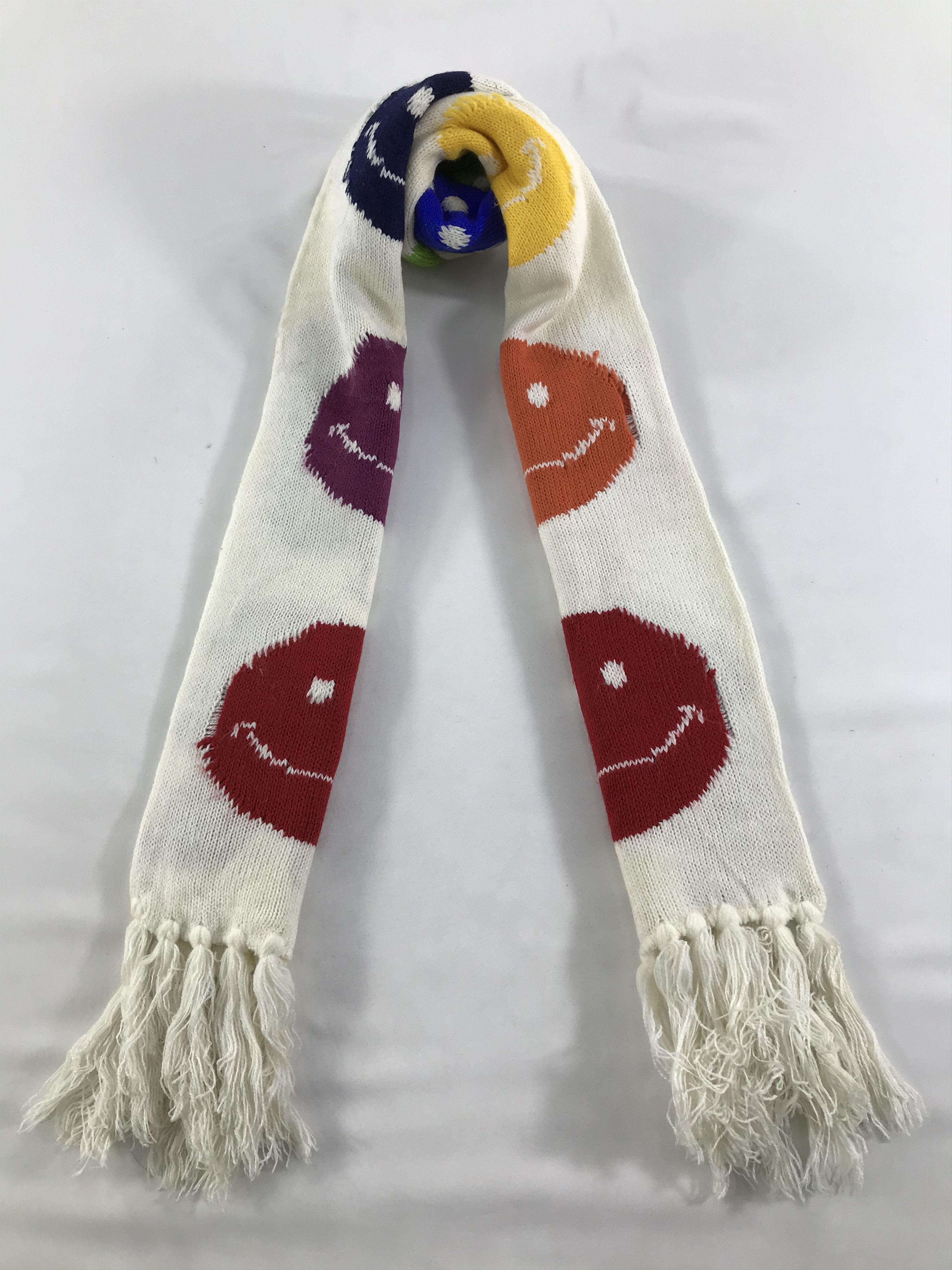 Vintage Vintage Smile Scarf / Muffler / Neckwear - WW2718 Size ONE SIZE - 1 Thumbnail