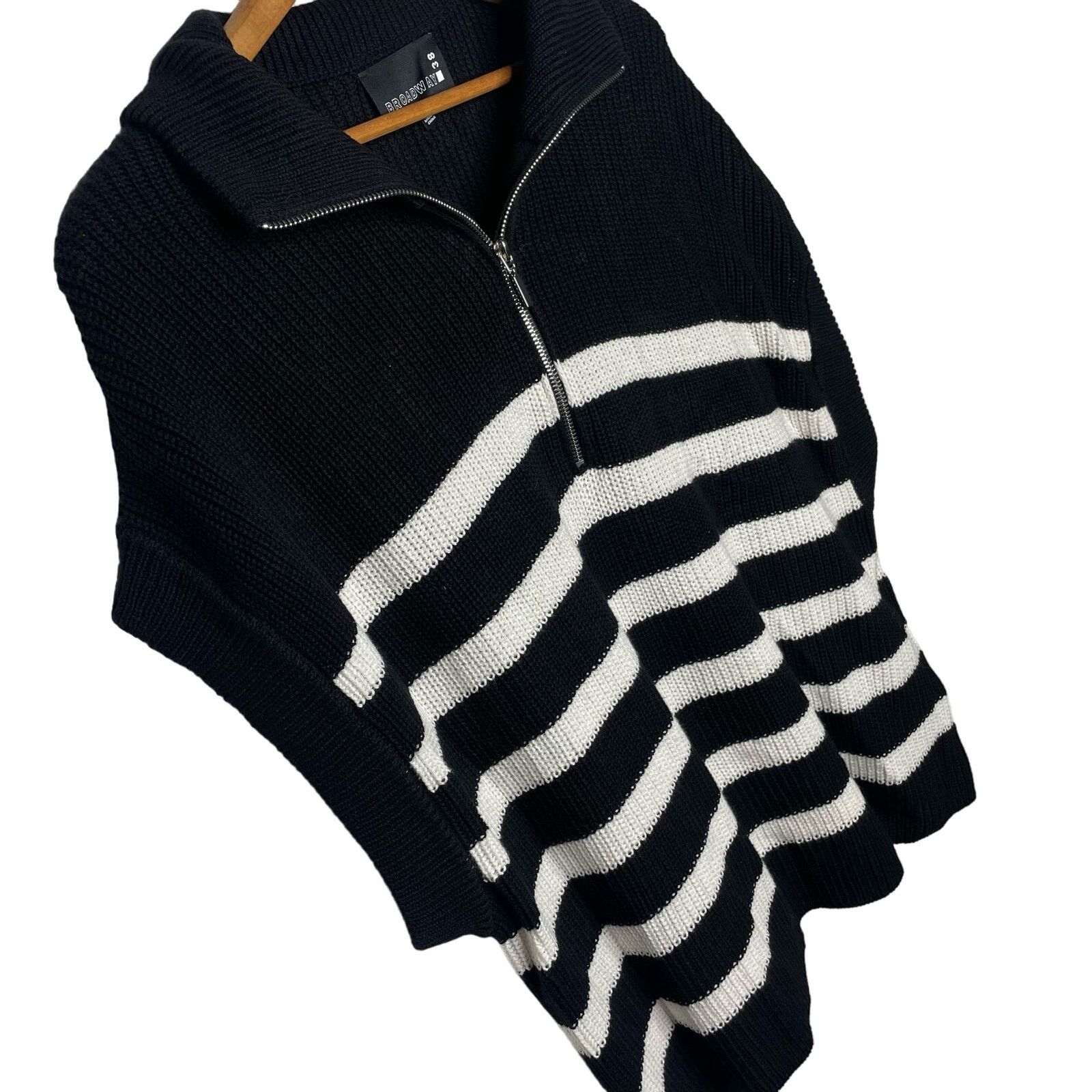 Other Broadway 38 Knit Half Zip Sweater Size XL Size XL / US 12-14 / IT 48-50 - 4 Thumbnail