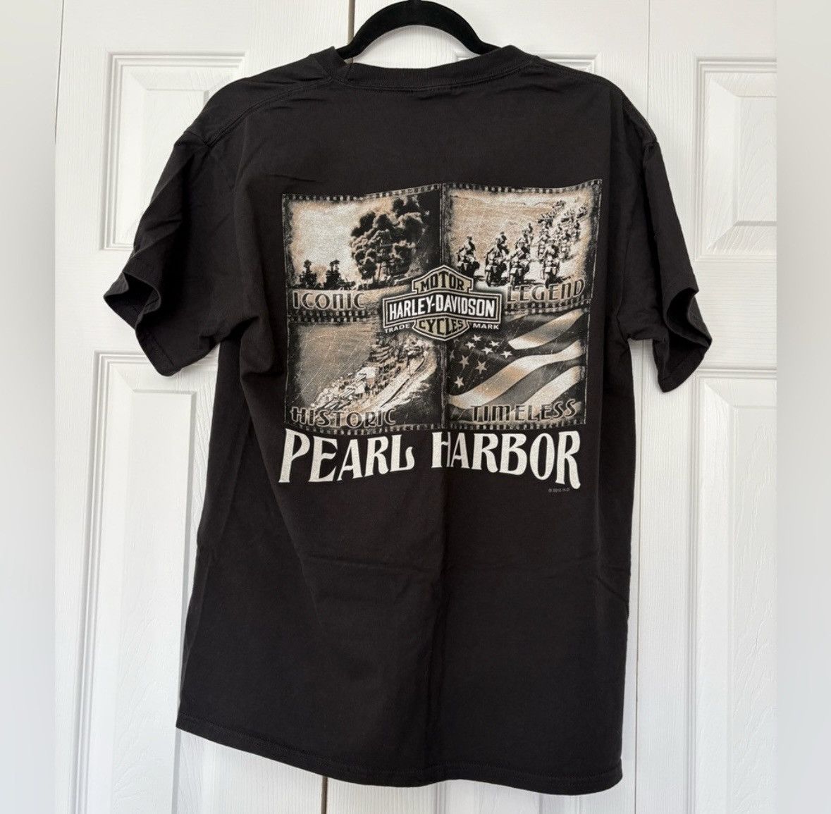 Harley Davidson Harley-Davidson Motorcycles Black Short Sleeve Tee Shirt M Size US L / EU 52-54 / 3 - 4 Thumbnail