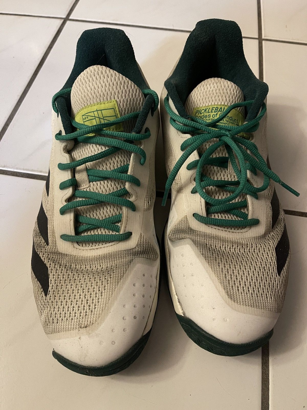 Adidas Adidas Courtflash Mens Size 12 Pickleball Shoes Sneakers Size US 12 / EU 45 - 4 Thumbnail