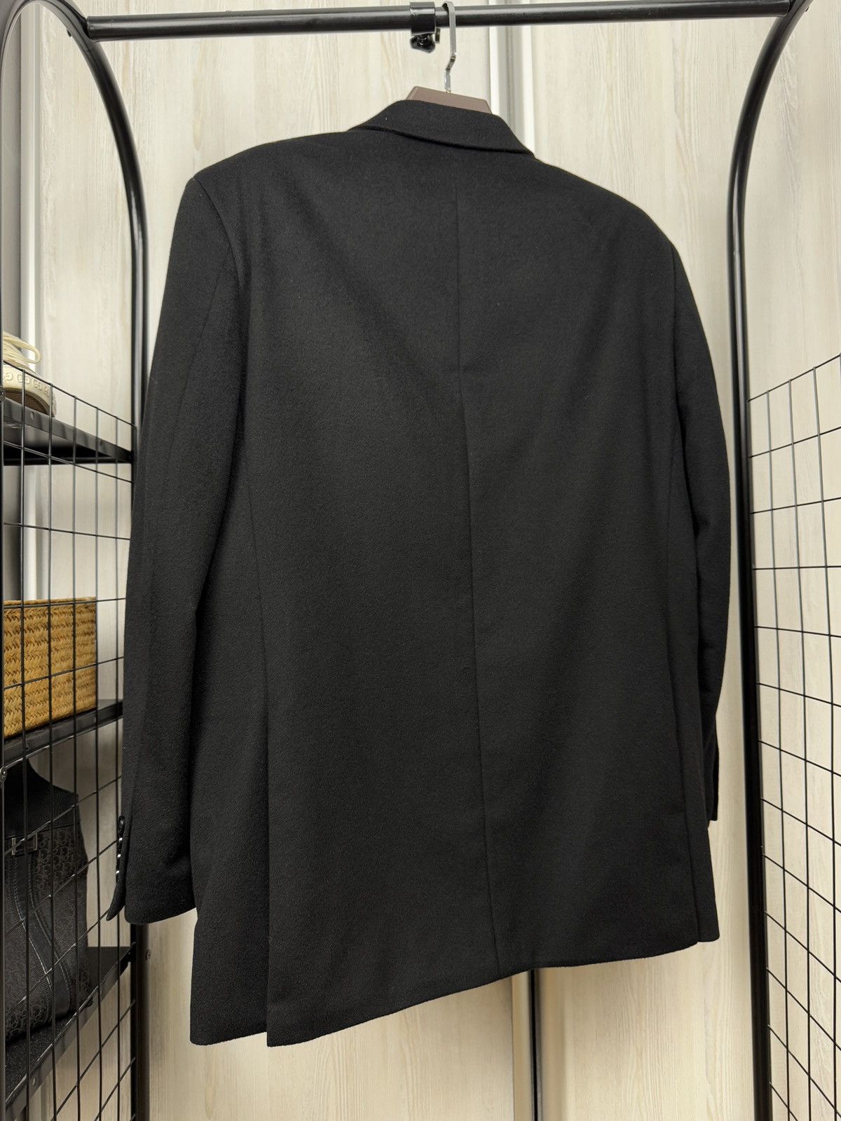 Other Barutti Mario Barutti black pure cashmere 2 button blazer Size 44R - 7 Thumbnail
