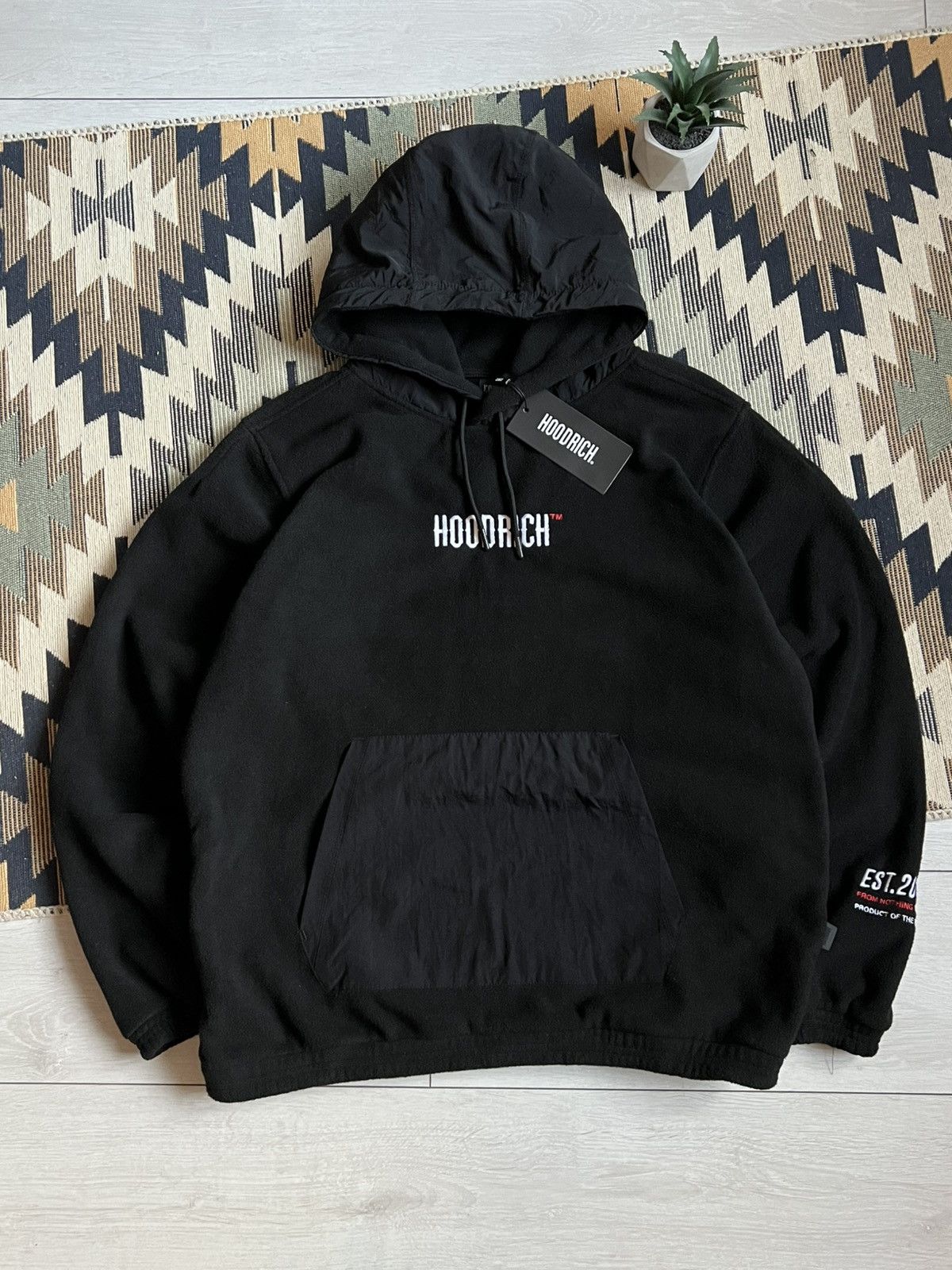 Hoodrich × Japanese Brand Hoodrich Y2k Drill Big logo Fleece Tracksuit Size US M / EU 48-50 / 2 - 3 Thumbnail