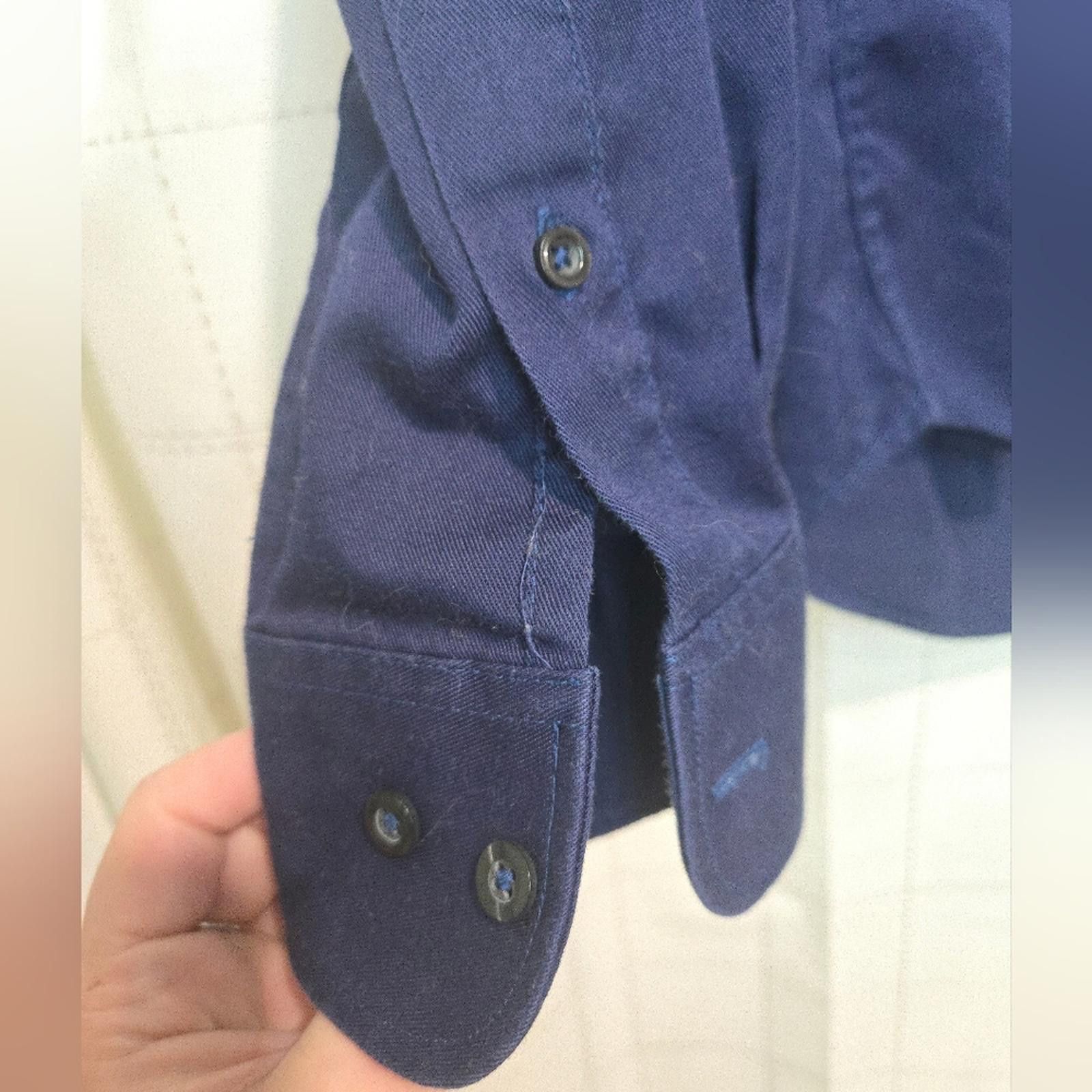 Beverly Hills Polo Club Mens Dress Shirt Size 36R - 3 Thumbnail