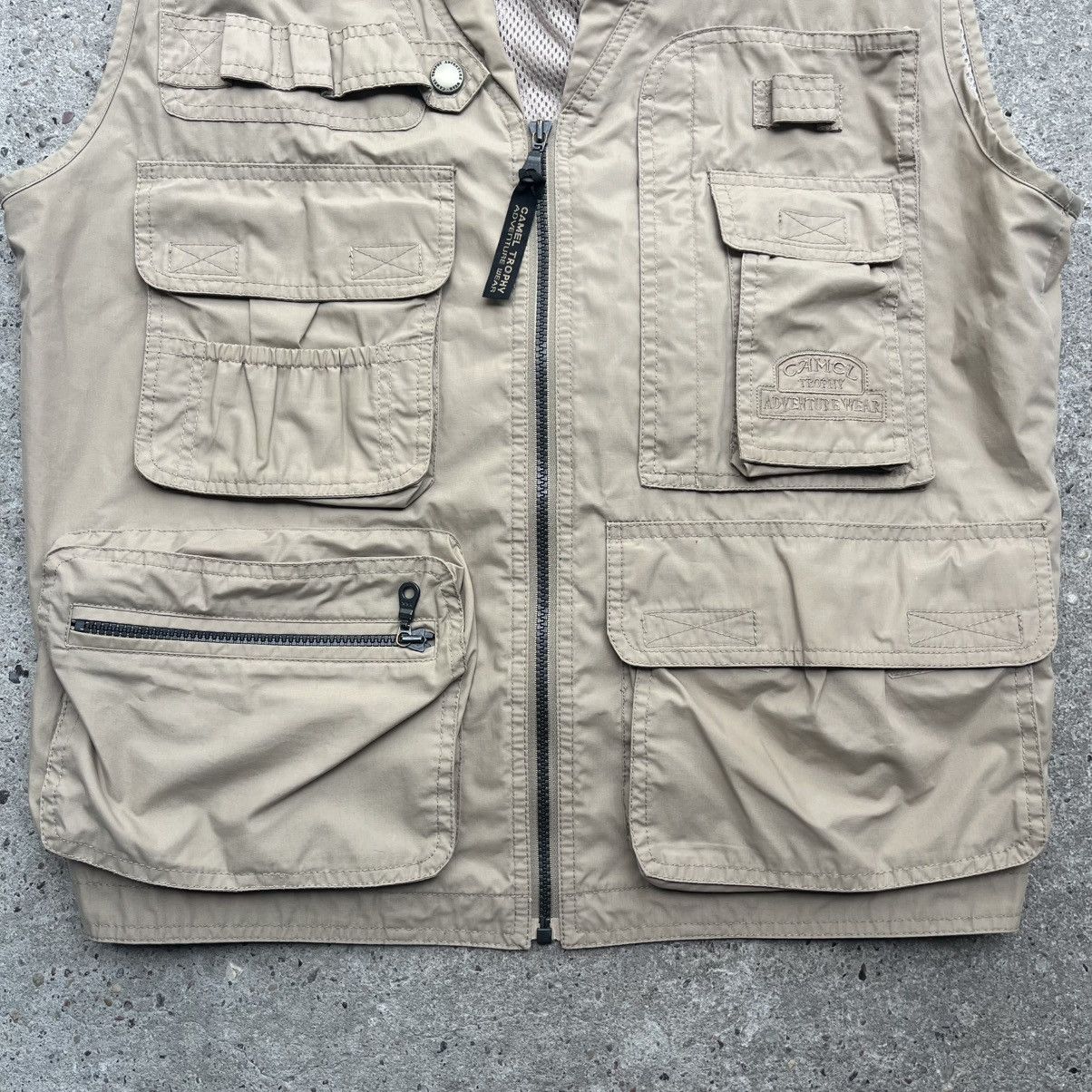 Camel 90’s Vintage Camel Vest Military Tactical Vest Travis Scott Size US L / EU 52-54 / 3 - 2 Thumbnail