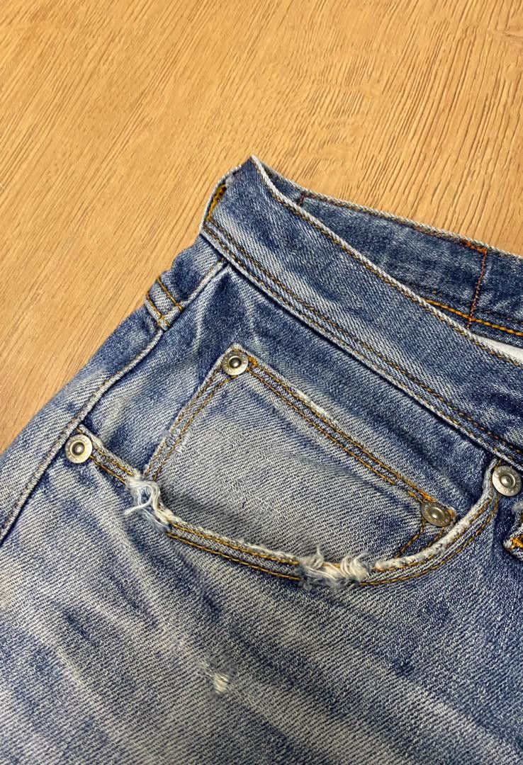Nicole Club W31 Nicole Monsieur Slim Fit Distressed Denim Jeans Size US 31 - 21 Thumbnail
