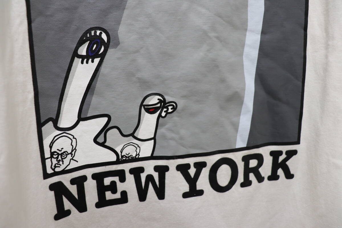 Number (N)ine NUMBER (N)INE 02SS MODERN AGE PERIOD NEW YORK T-SHIRT SZ 4 Size US XL / EU 56 / 4 - 8 Thumbnail