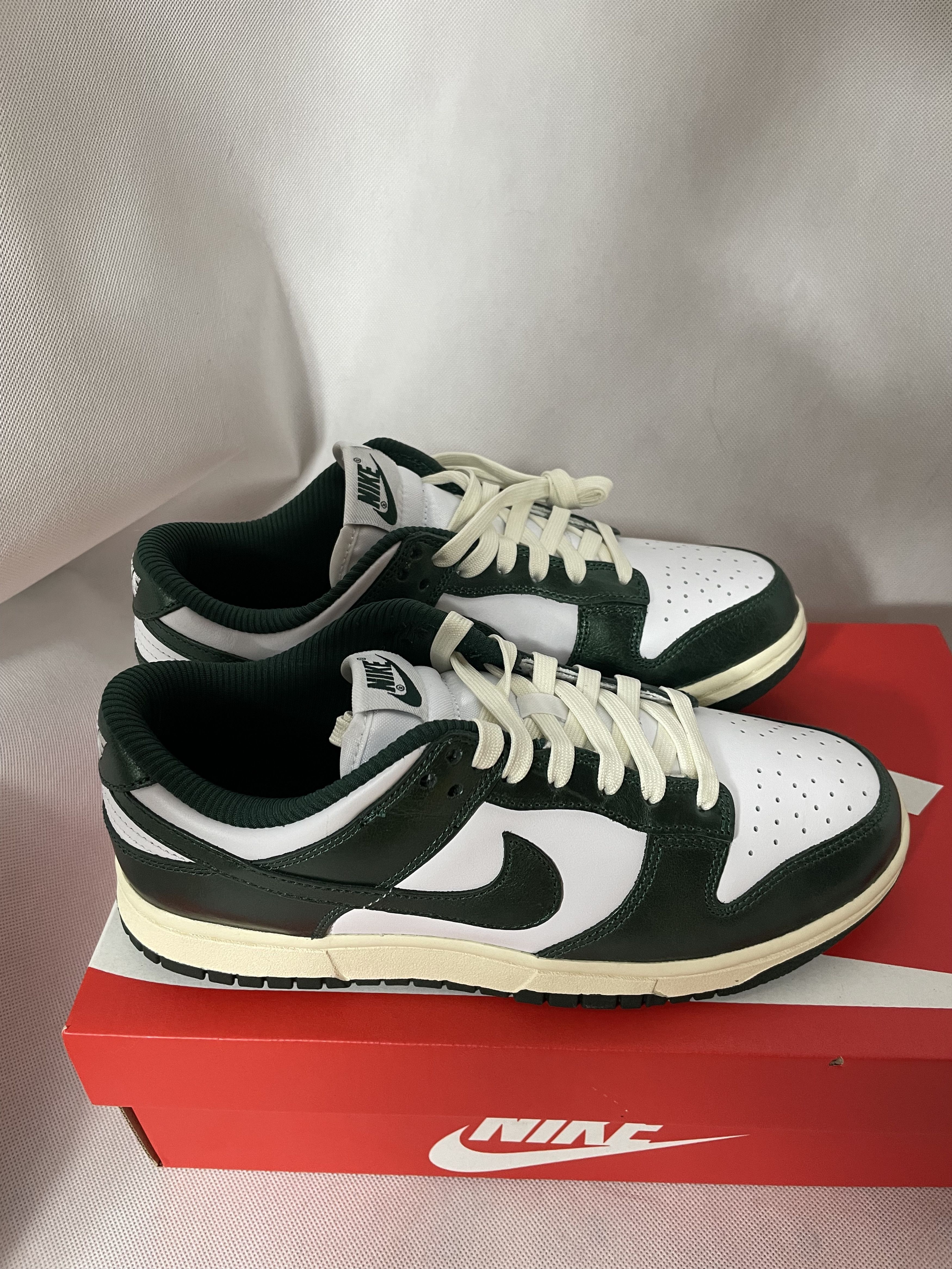 Nike × Vintage Nike Dunk Low Vintage Green Size US 8 / IT 38 - 4 Thumbnail