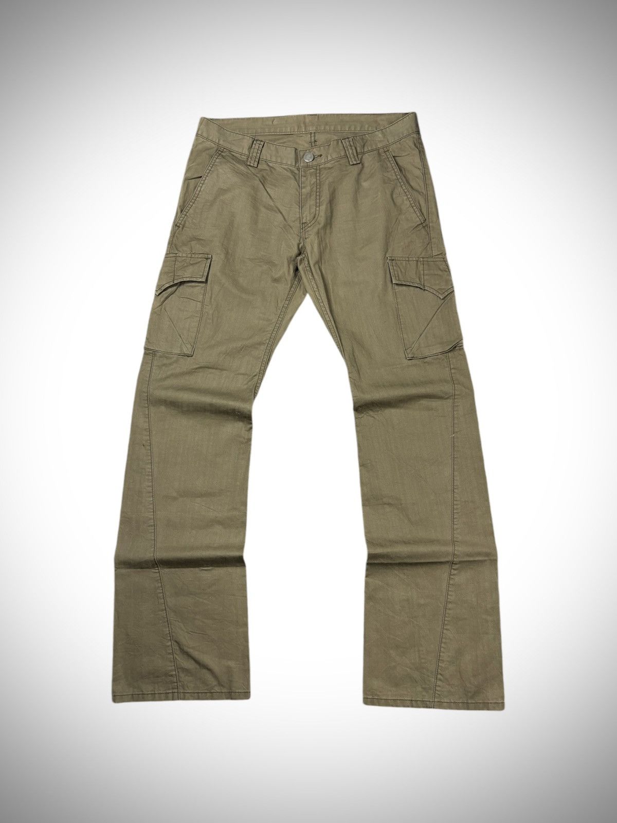Japanese Brand 2000’s Union Station - Japan Tactical Cargo Pants Size US 33 - 1 Thumbnail