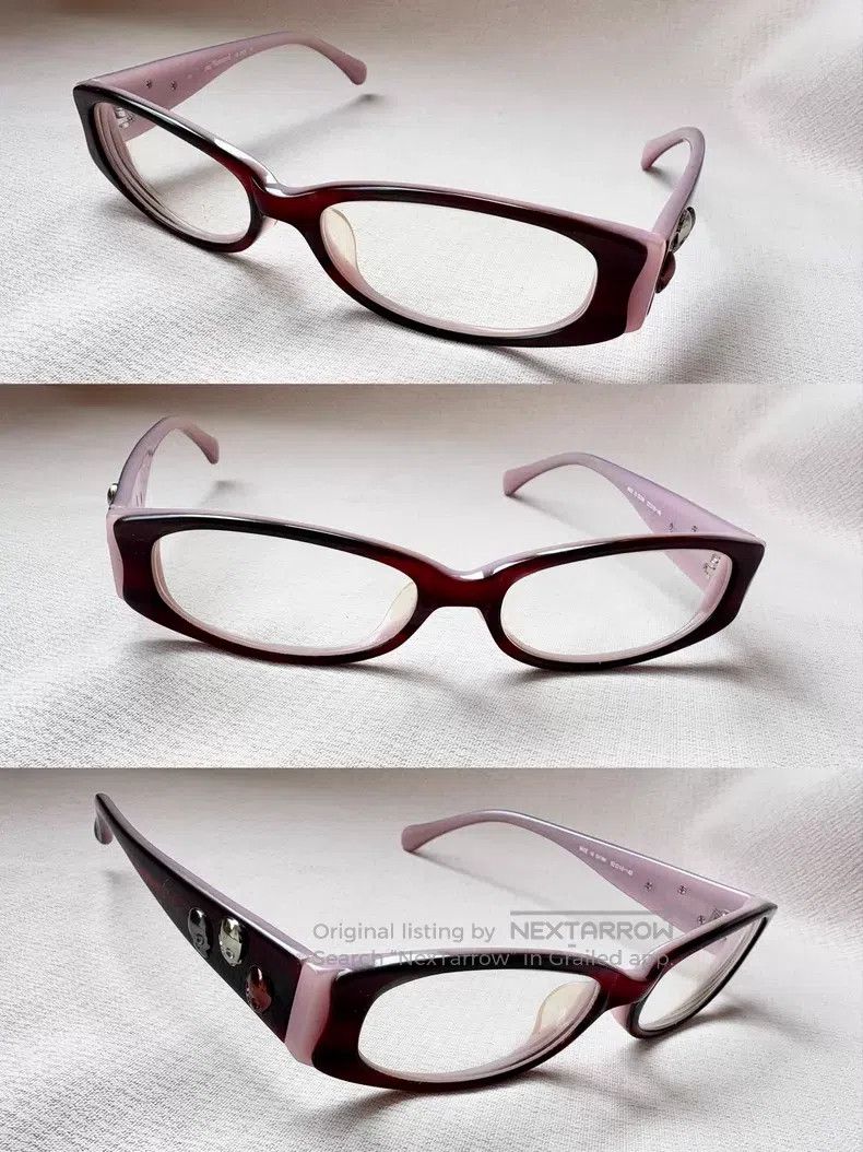 Vivienne Westwood Vivienne Westwood Pink skull bookworm glasses frame Size ONE SIZE - 2 Thumbnail