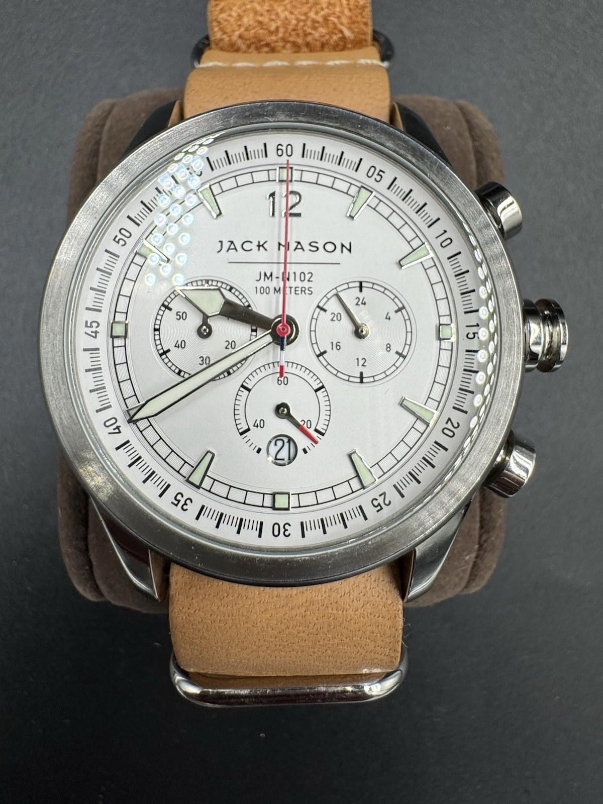 Other Jack Mason Nautical Chronograph Men's Watch Model JM-N102-10 Size ONE SIZE - 3 Thumbnail