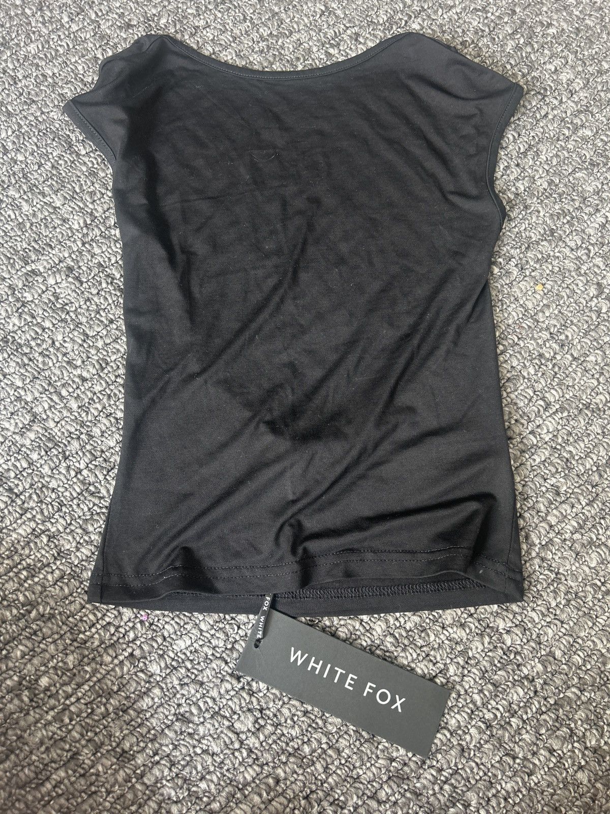Other WHITE FOX backless black top Size XS / US 0-2 / IT 36-38 - 1 Thumbnail
