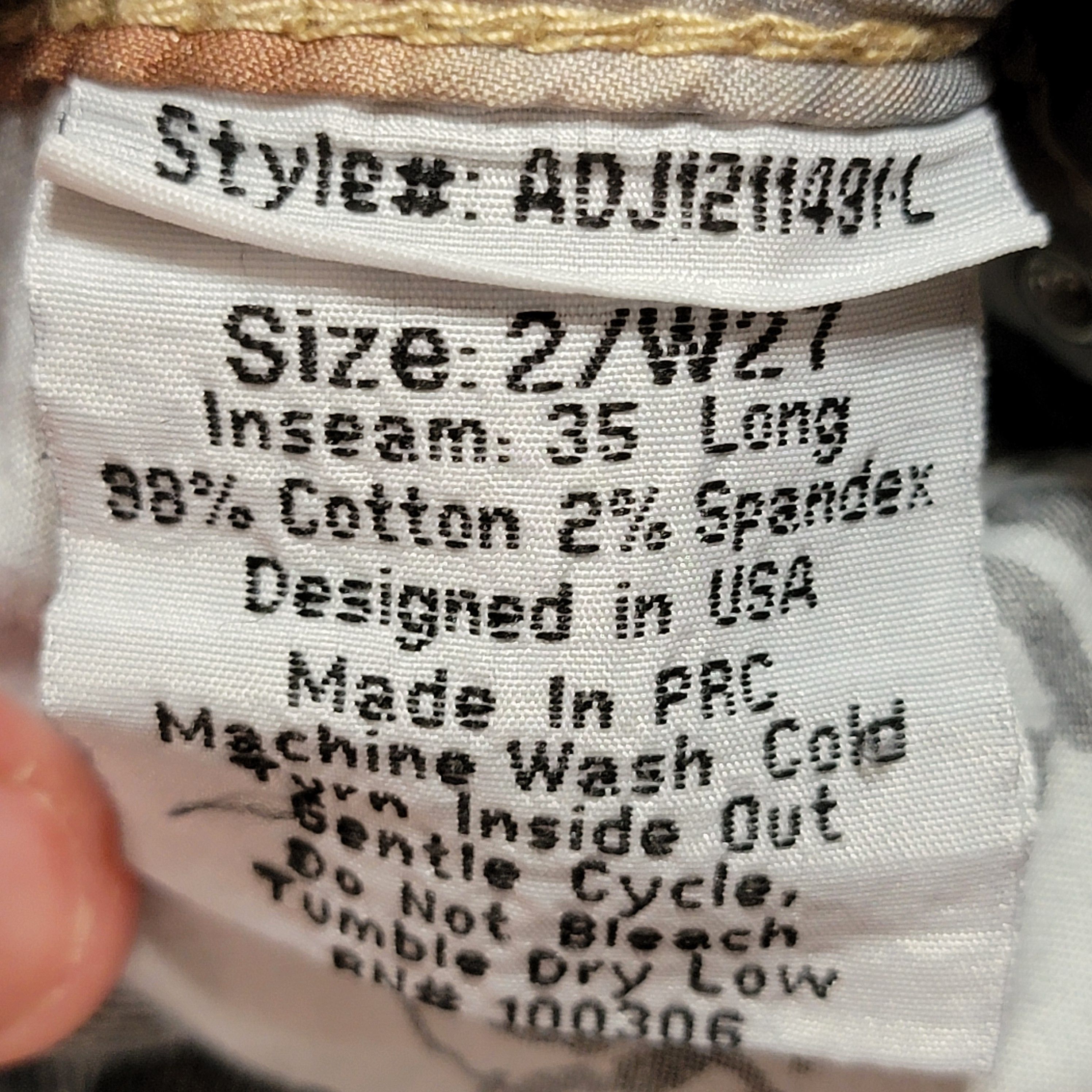 Other Adiktd Denim Jeans Rose & Bling Pockets - Size 2/W27 Size 28" / US 6 / IT 42 - 9 Thumbnail