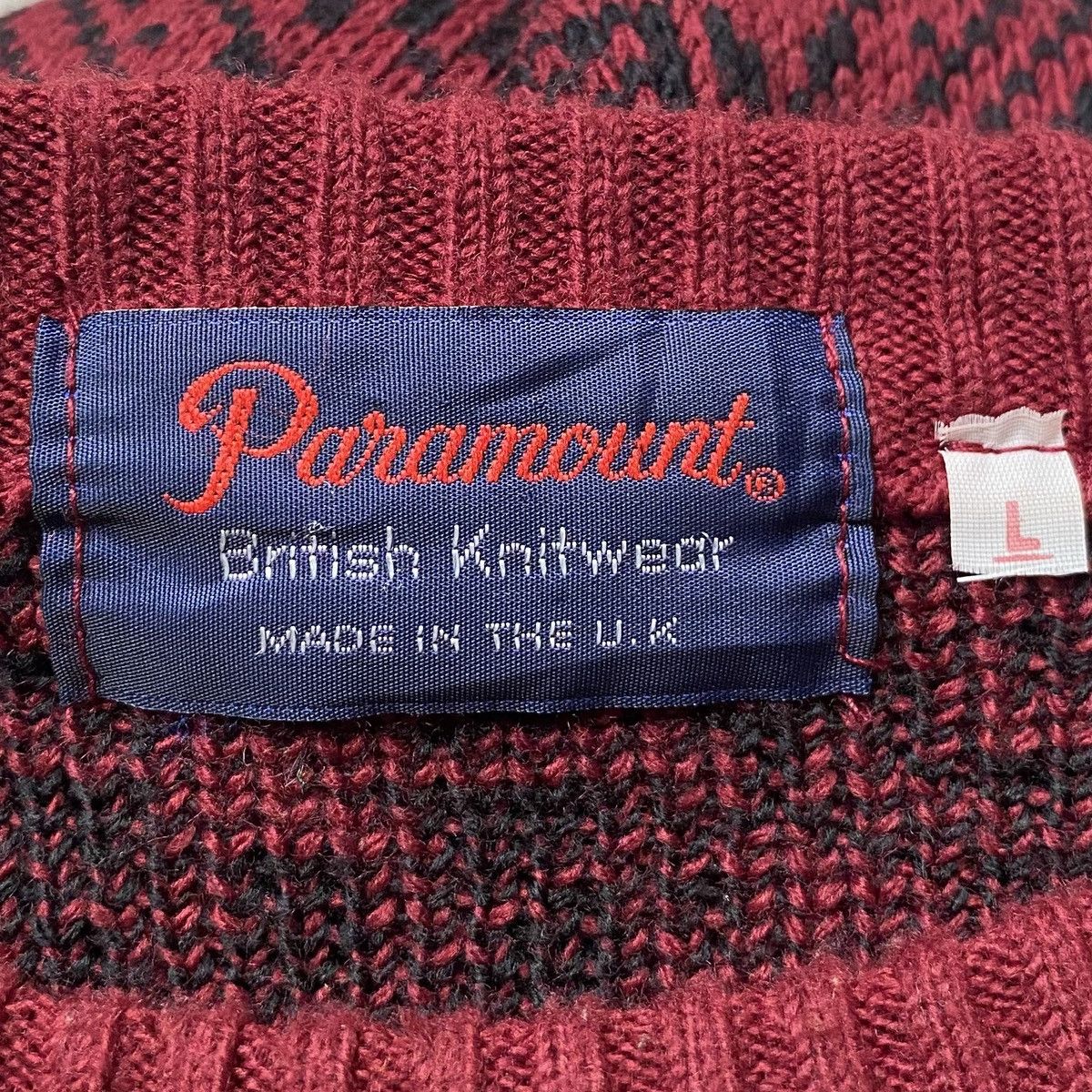 Vintage Vintage Brand Paramount Mohair Knitwear 1980s Size US L / EU 52-54 / 3 - 9 Thumbnail