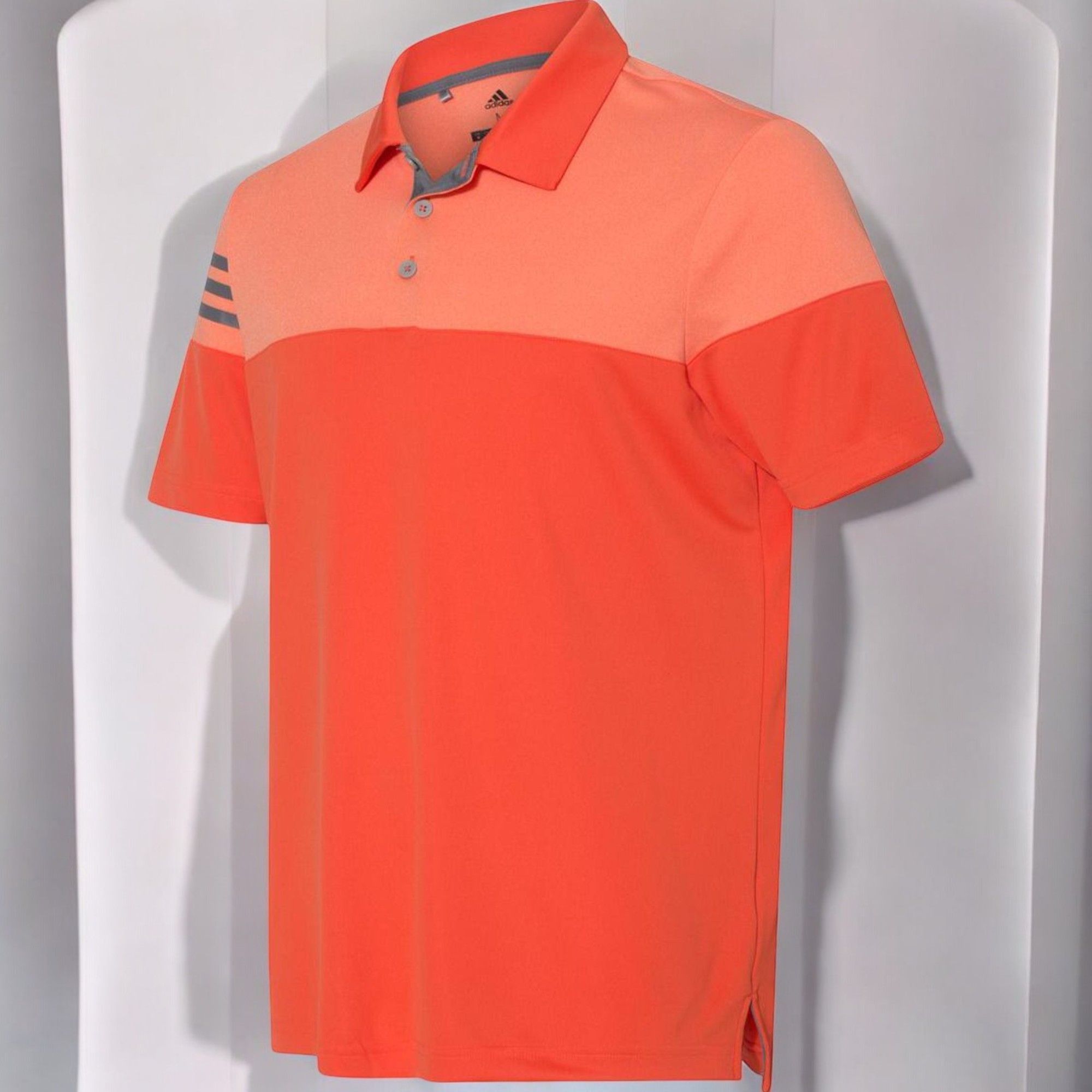 Adidas Adidas Two Tone Orange Golf Polo Shirt NEW XL Size US XL / EU 56 / 4 - 7 Thumbnail
