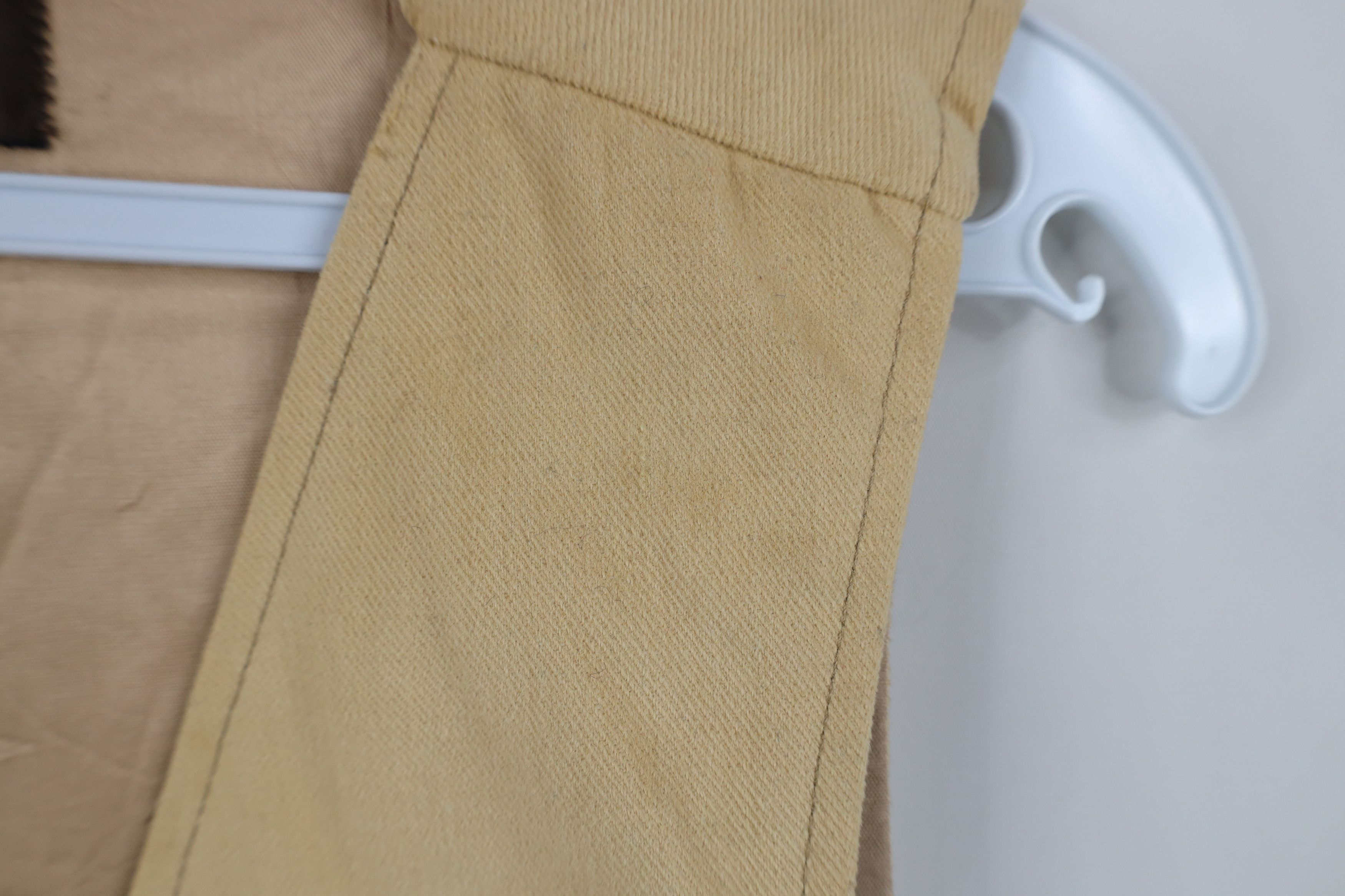 Vintage Vintage 60s 70s Streetwear Corduroy Vest Jacket Beige USA Size US XL / EU 56 / 4 - 7 Thumbnail