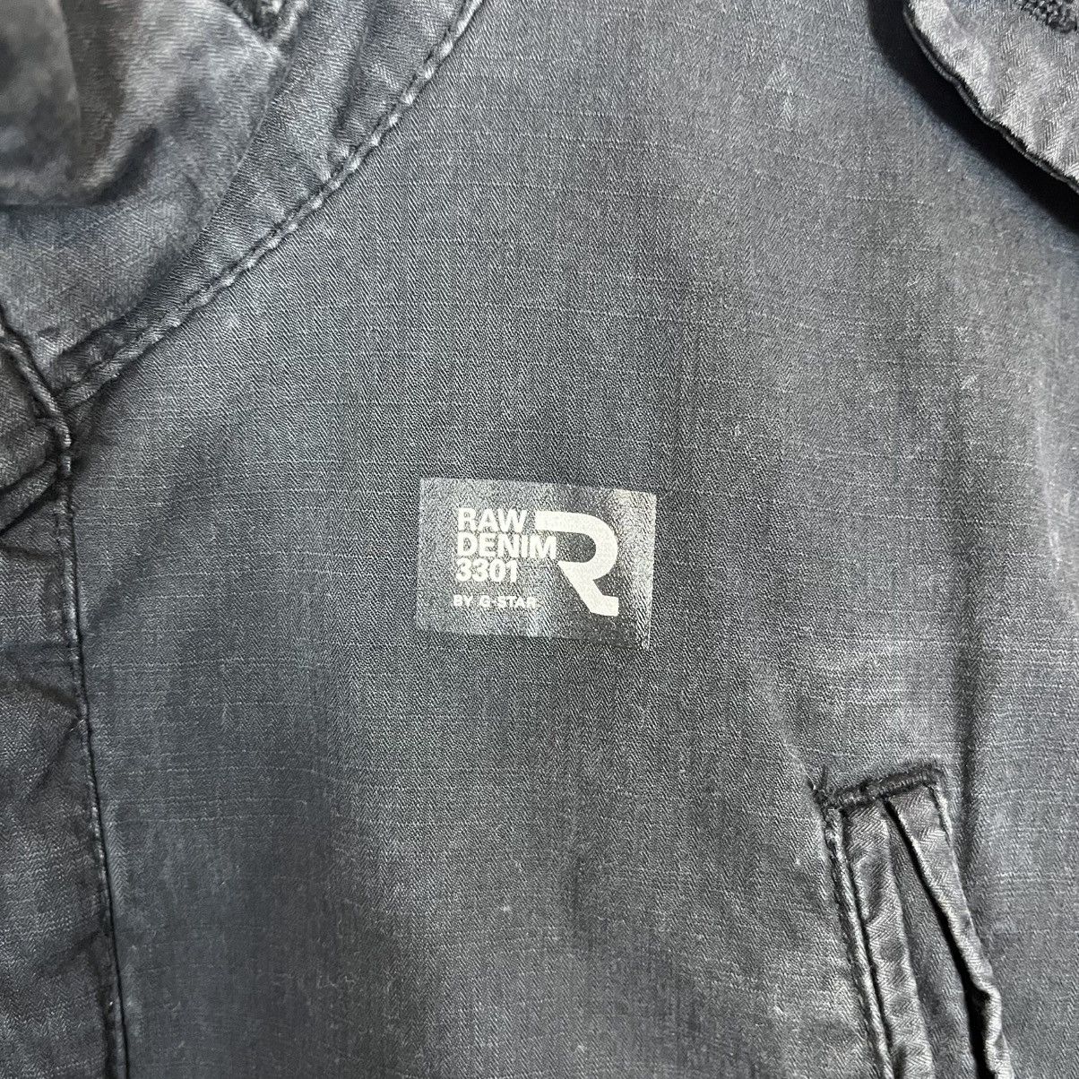 G-Star G-Star Black Multipocket Shane Overshirt Jacket Avant-Garde Size L / US 10 / IT 46 - 4 Thumbnail